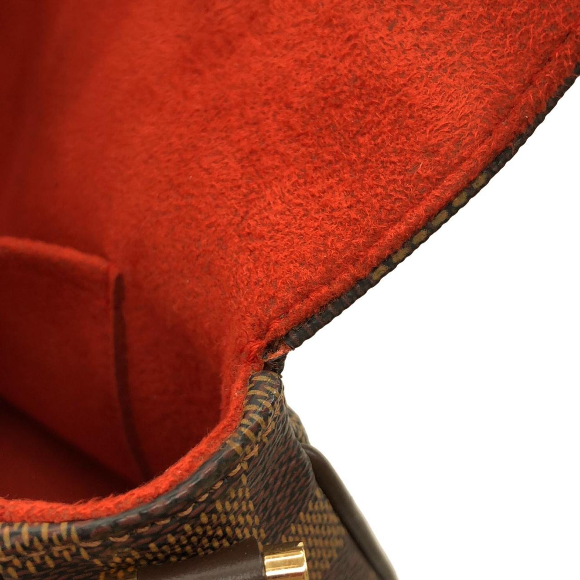 Louis Vuitton Brown Coated Canvas Shoulder Bag (Pre-Owned)