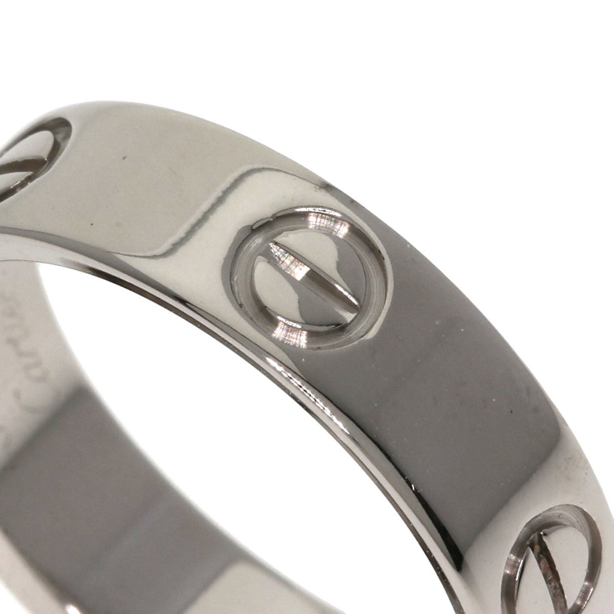 Cartier Love White Gold (18K) Band Ring (Pre-Owned)