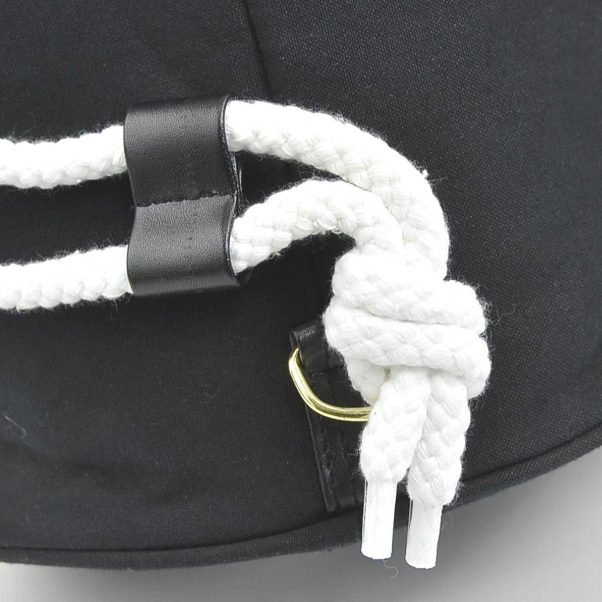 Chanel Black Canvas Shoulder Bag (Pre-Owned)