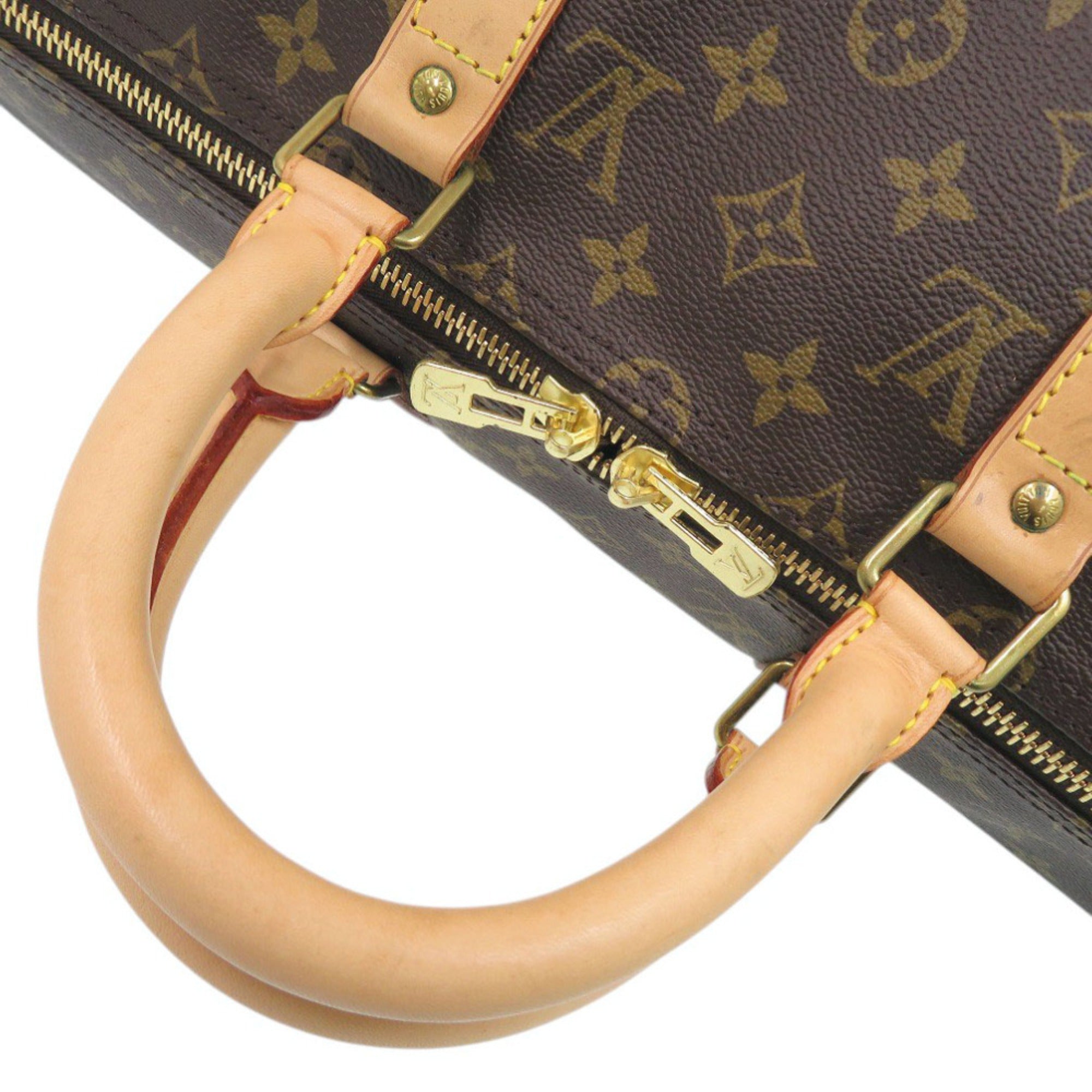Louis Vuitton Monogram Brown Monogram Canvas Boston Bag (Pre-Owned)
