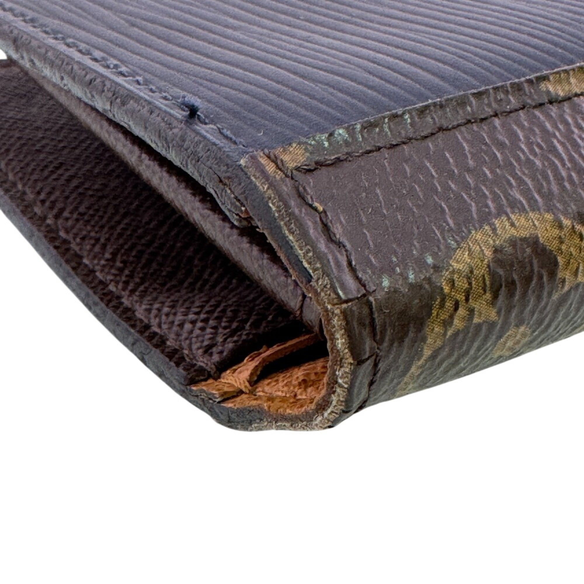 Louis Vuitton Epi Brown Leather Long Wallet (Bi-Fold) (Pre-Owned)