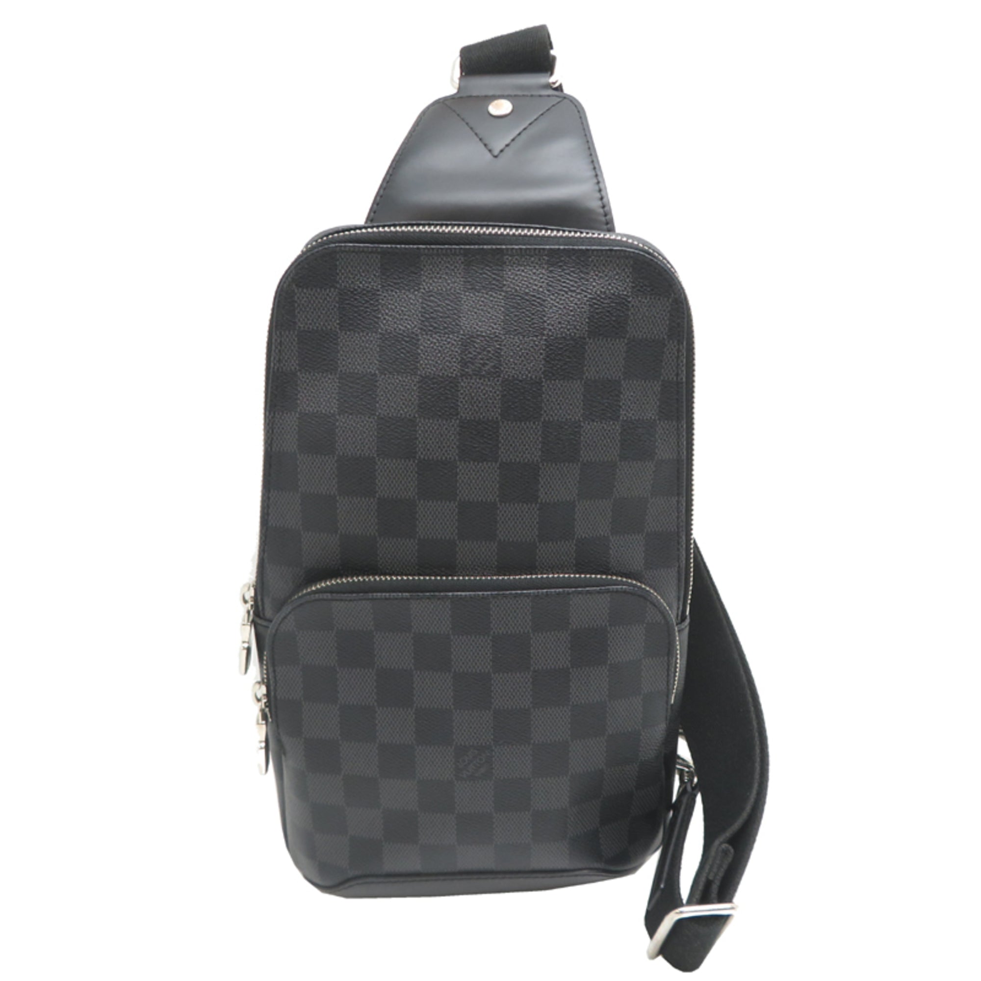 Louis Vuitton Black Damier Graphite Sling Bag (Pre-Owned)