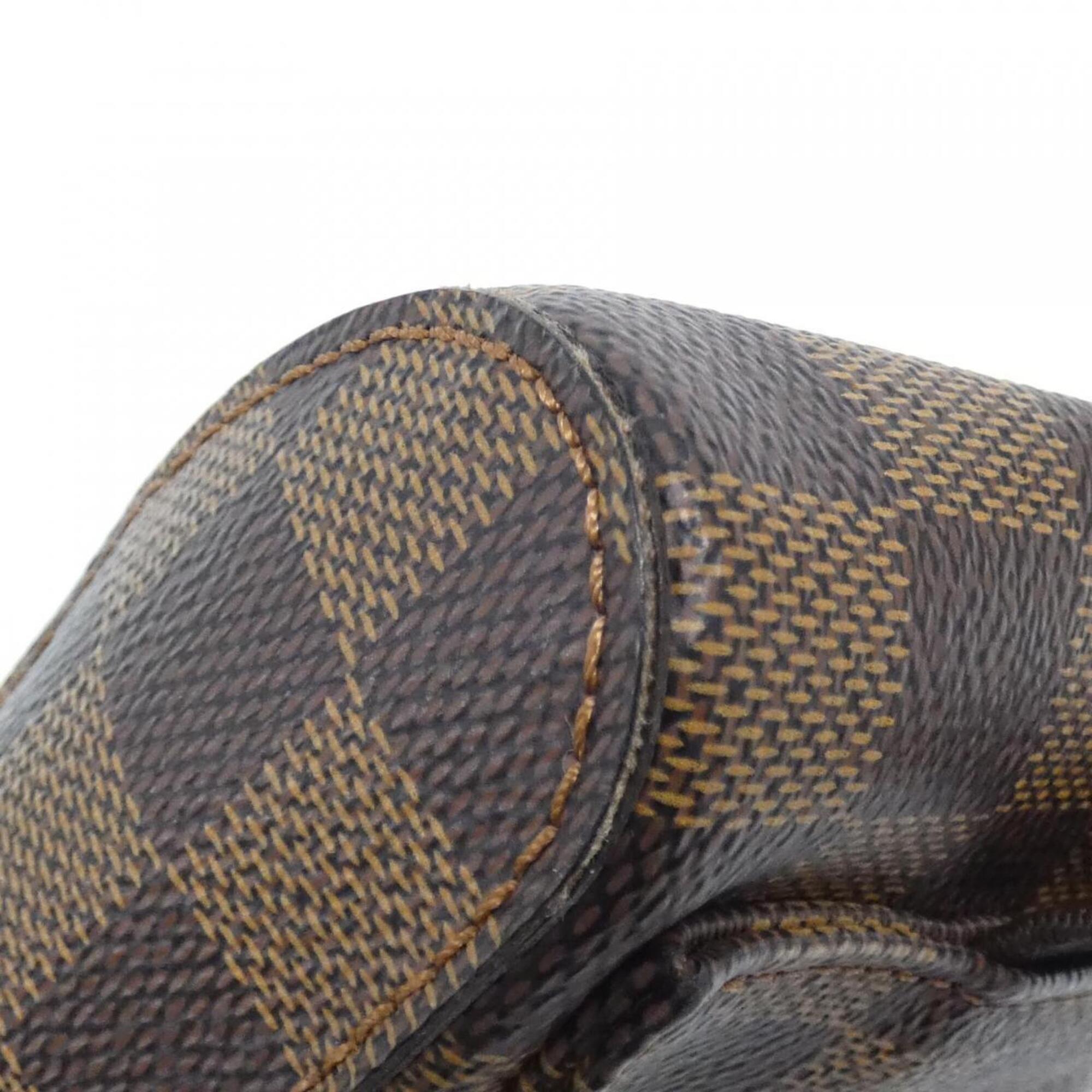 Louis Vuitton Ebene Coated Canvas Shoulder Bag (Pre-Owned)