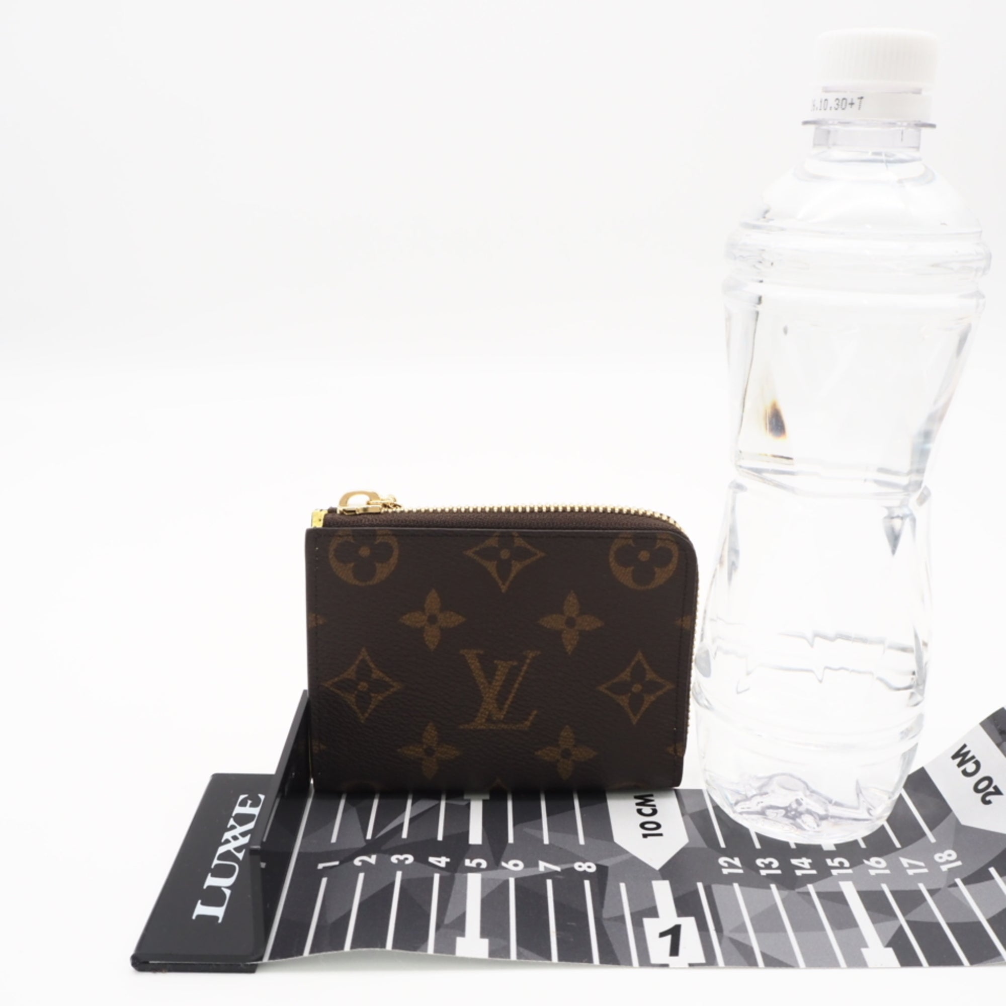 Louis Vuitton Beige Brown Yellow Coated Canvas Coin Purse/Coin Case (Pre-Owned)