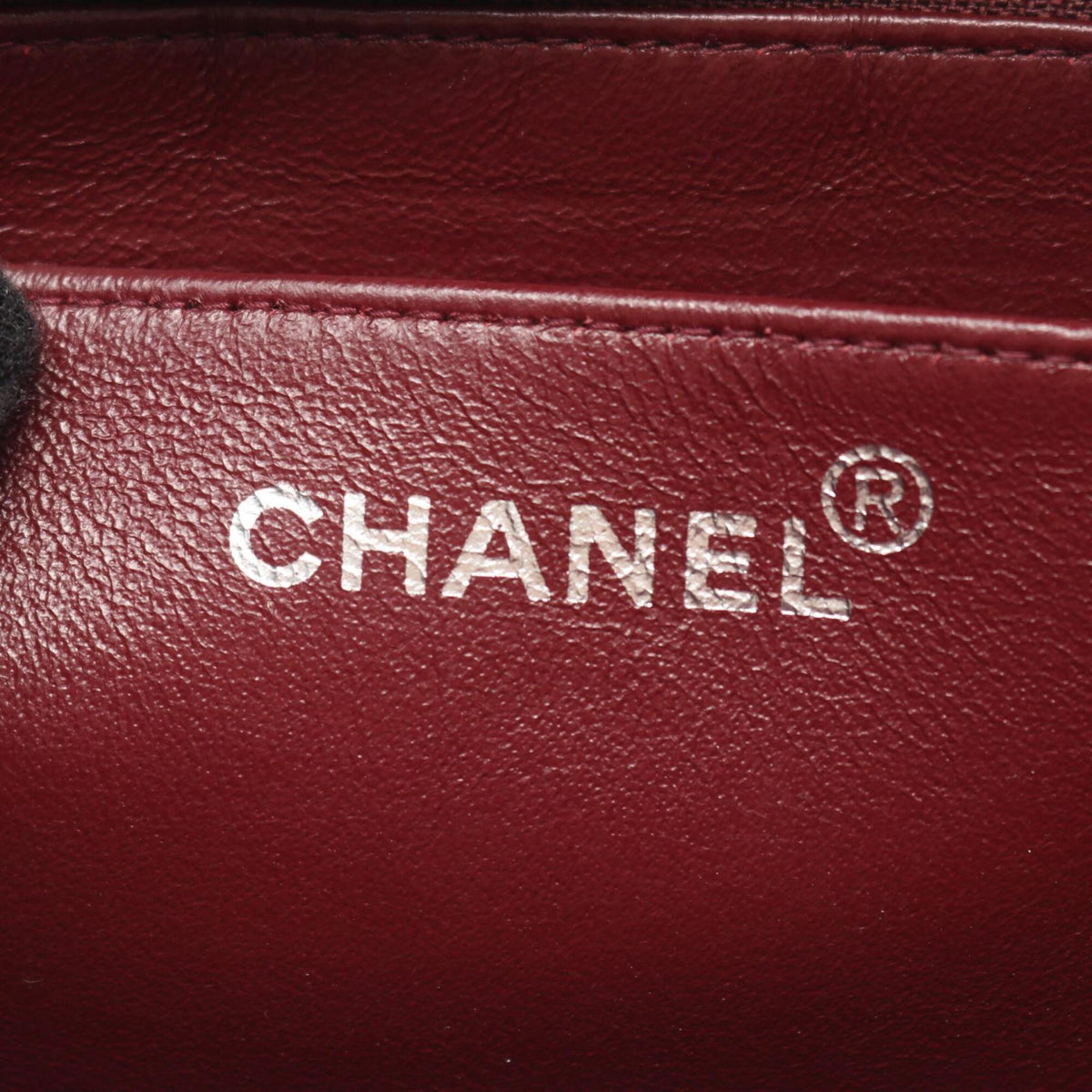 Chanel Black Leather Handbag Shoulder Bag (Pre-Owned)