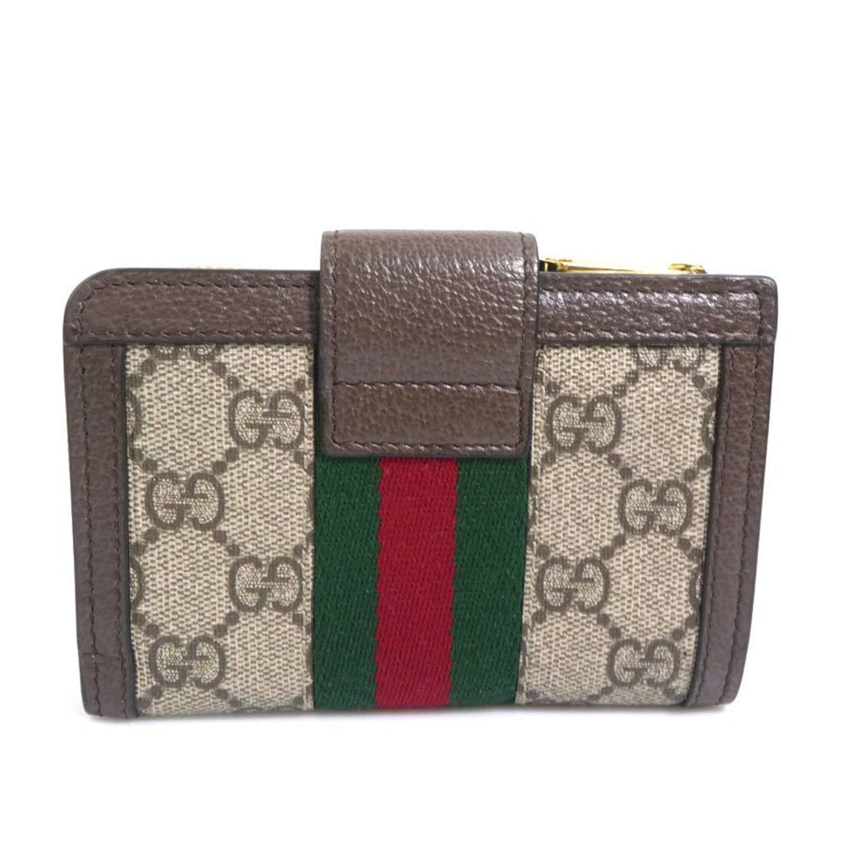 Gucci Brown Gg Supreme Wallet (Bi-Fold) (Pre-Owned)