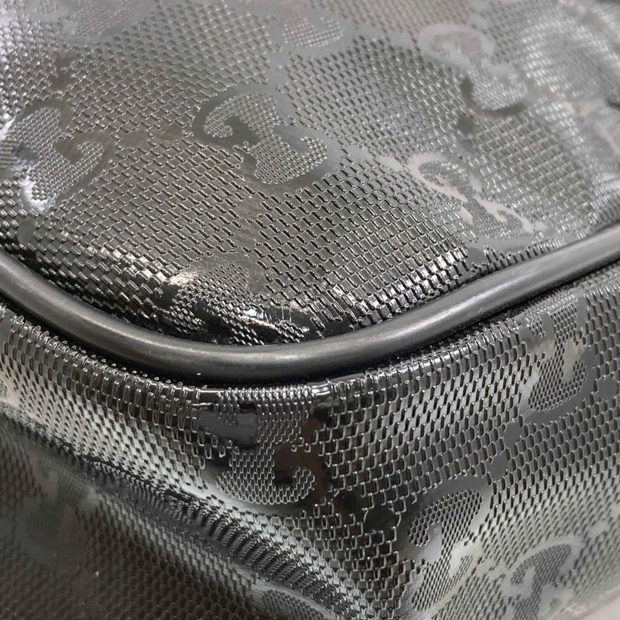 Gucci Black Pvc Shoulder Bag (Pre-Owned)