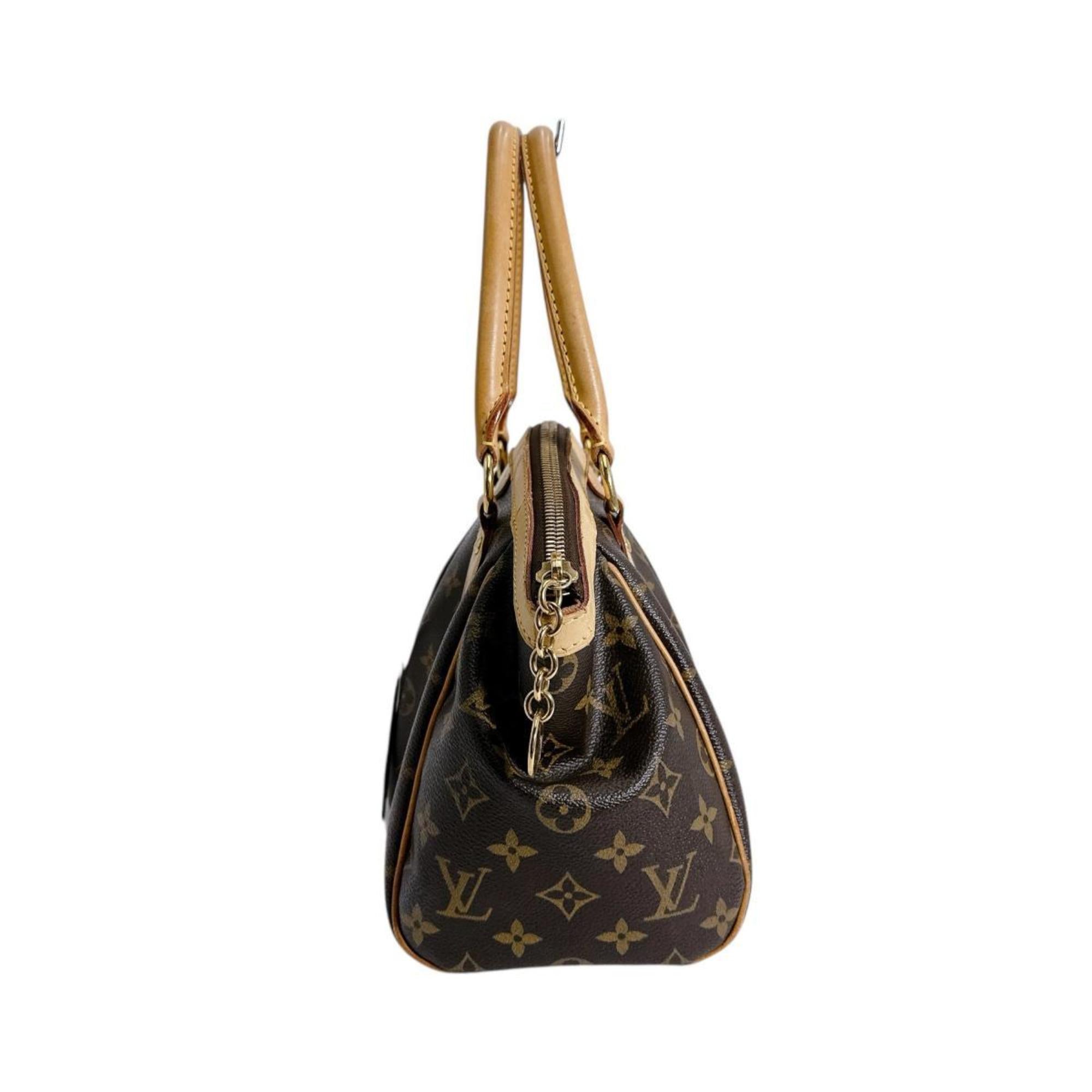 Louis Vuitton Brown Monogram Canvas Handbag (Pre-Owned)