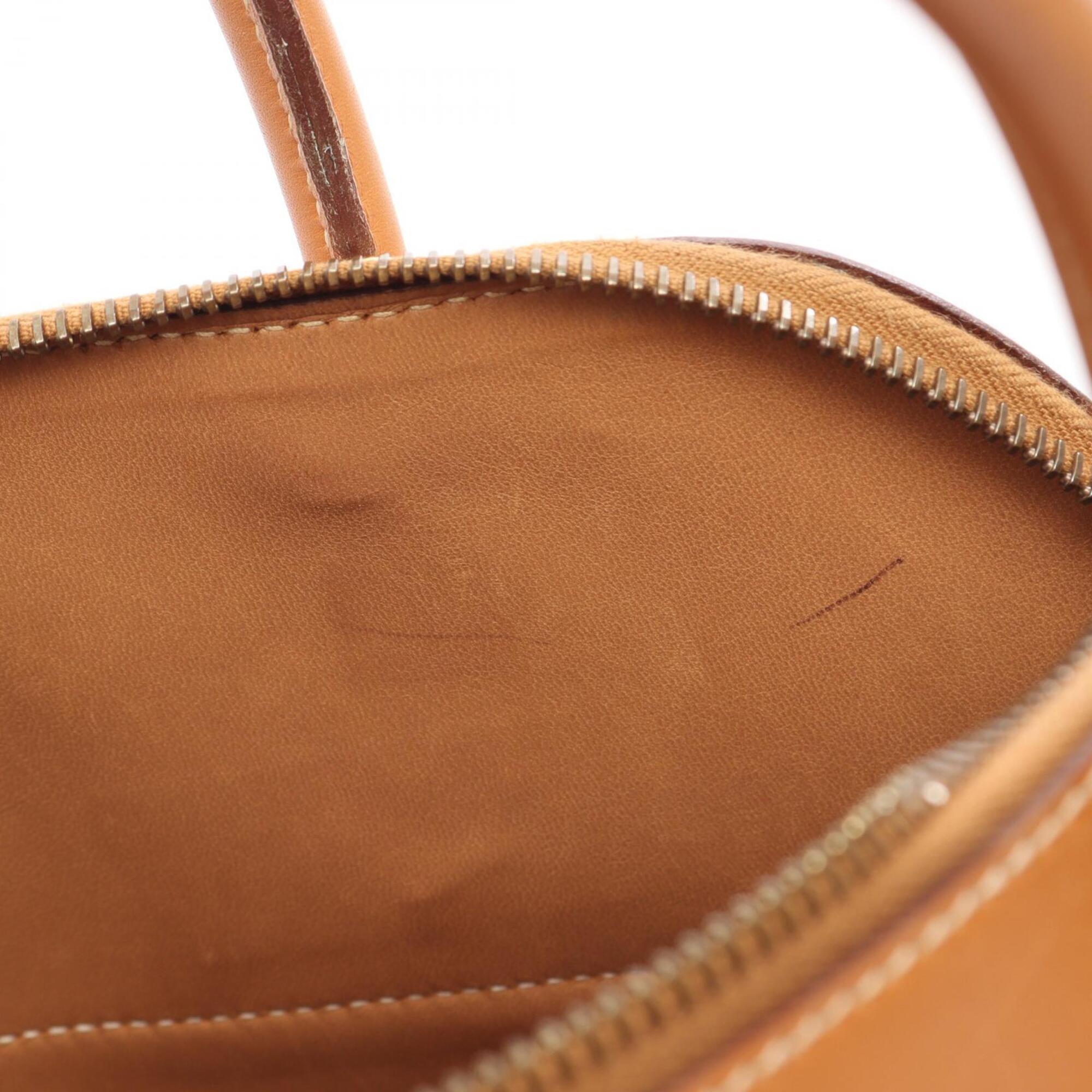 Hermes Brown Natural Chamonix Leather Handbag (Pre-Owned)