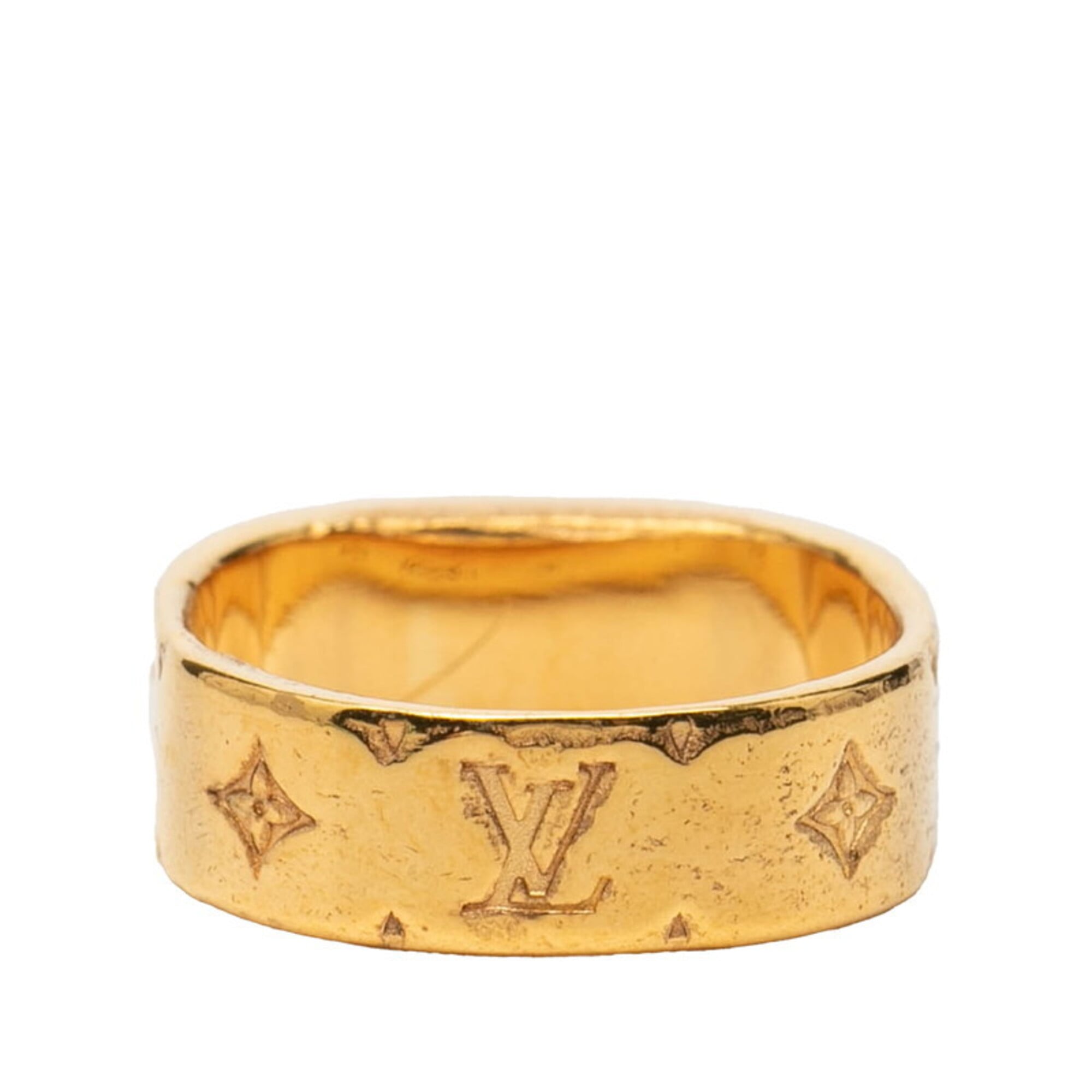 Louis Vuitton Gold Band Ring (Pre-Owned)