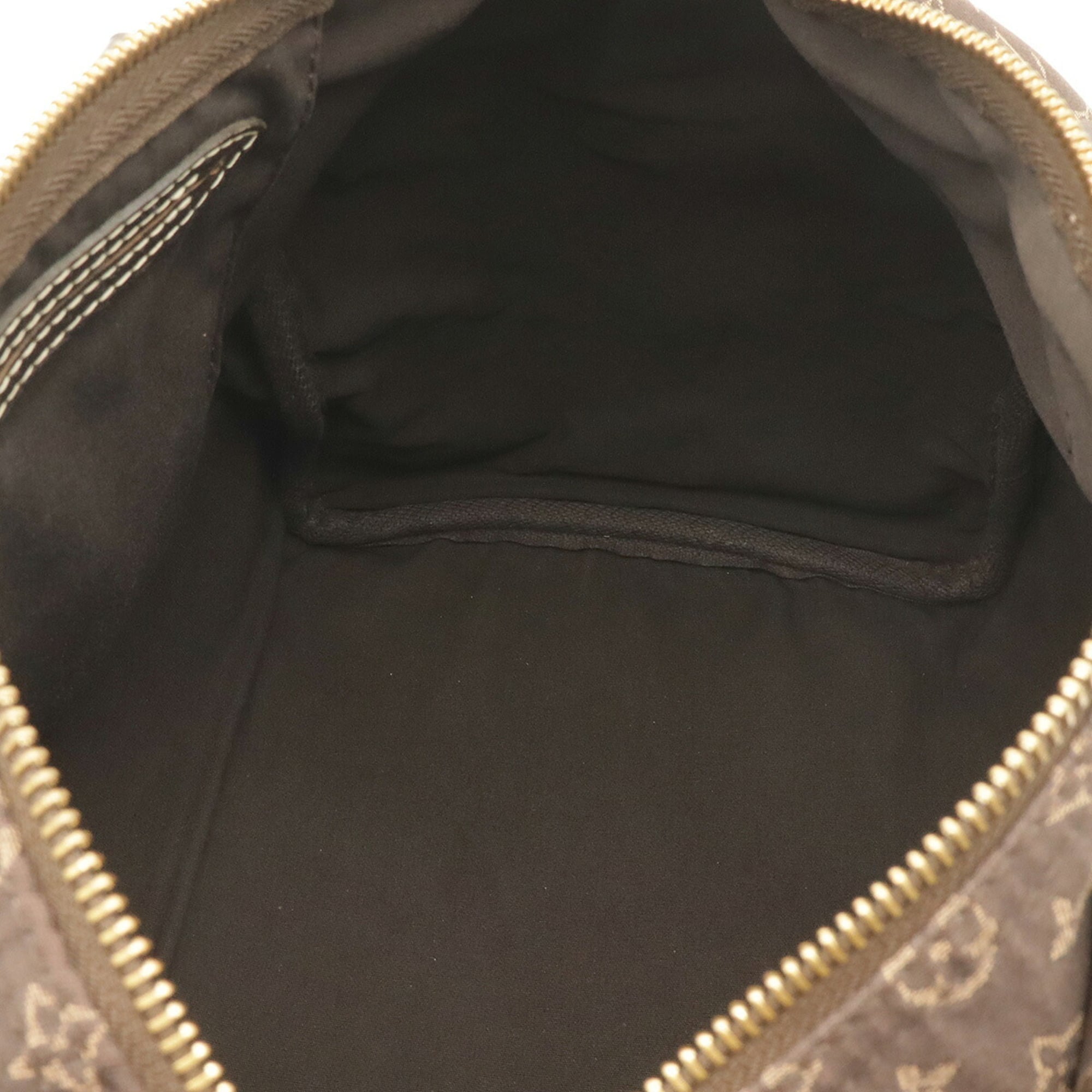 Louis Vuitton Ebene Canvas Leather Handbag (Pre-Owned)