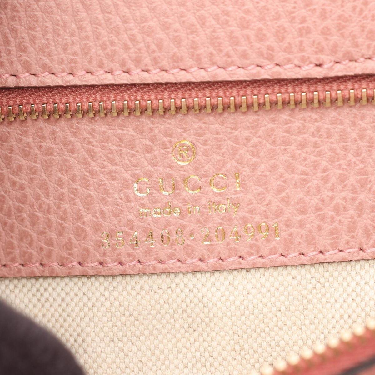 Gucci Beige Leather Tote Bag (Pre-Owned)