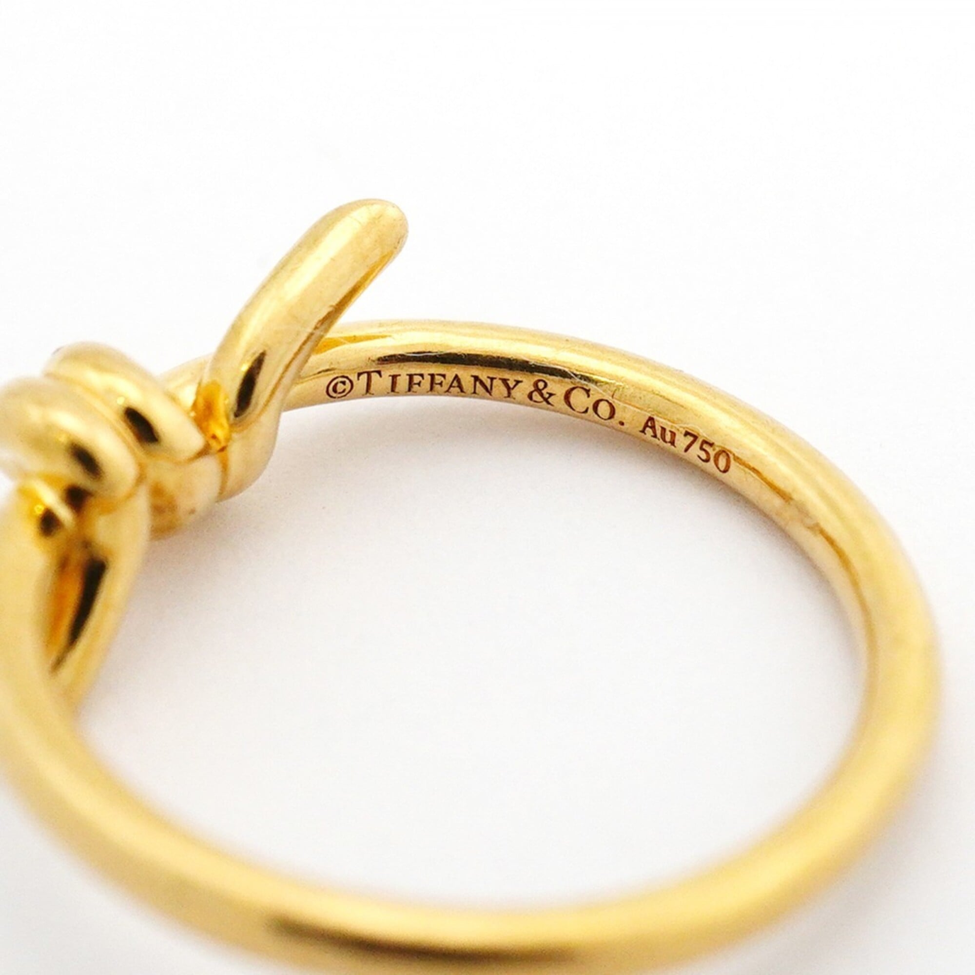 Tiffany Yellow Gold (18K) Band Ring (Pre-Owned)