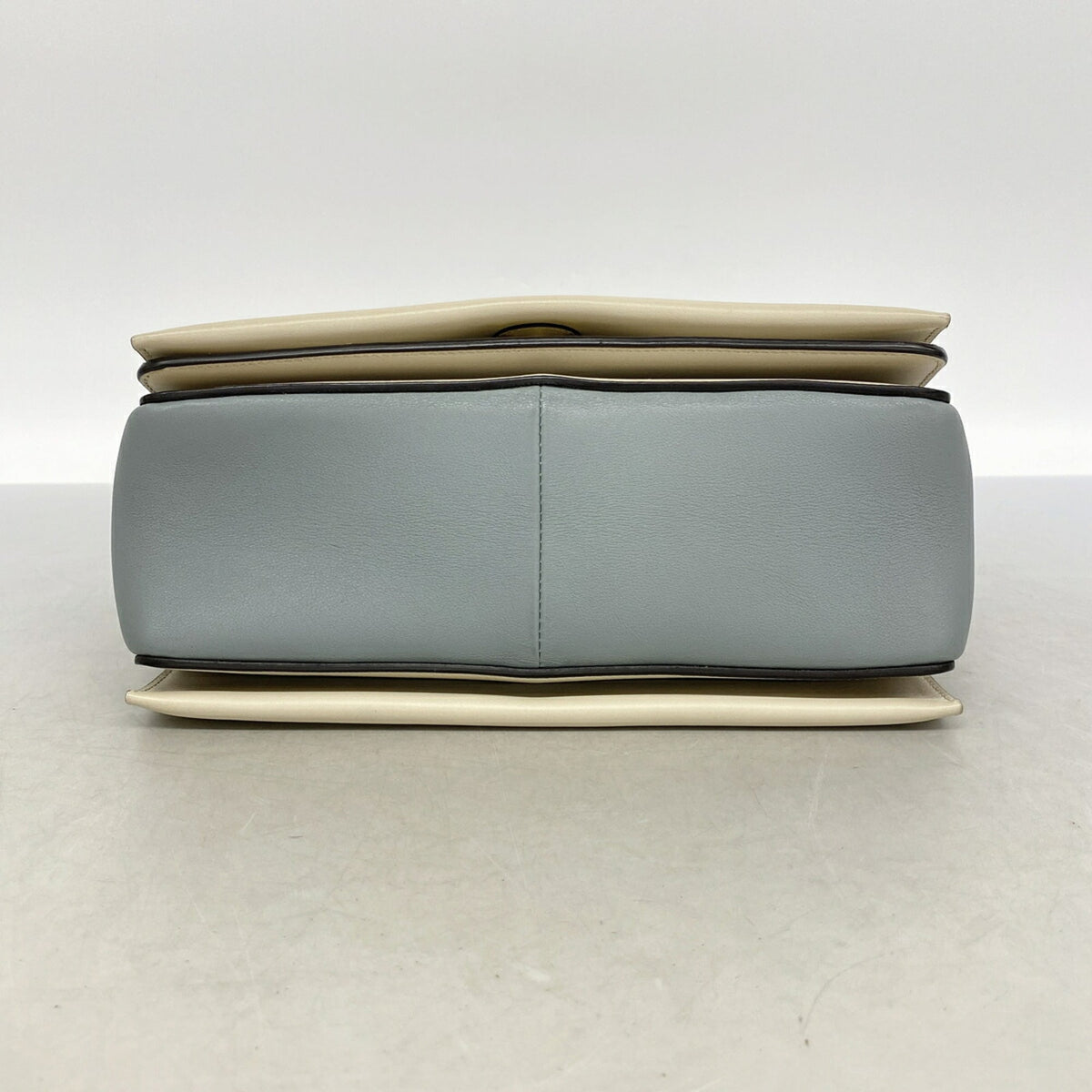 Celine Ivory Leather Shoulder Bag (Pre-Owned)