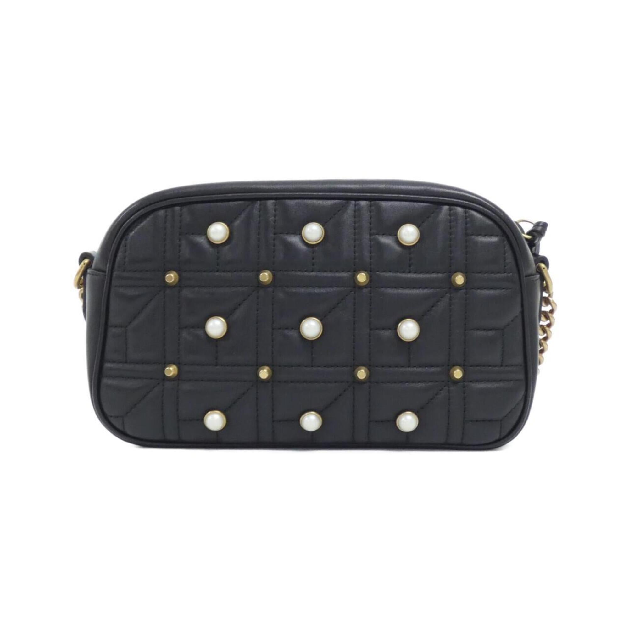 Gucci Black Leather Shoulder Bag (Pre-Owned)