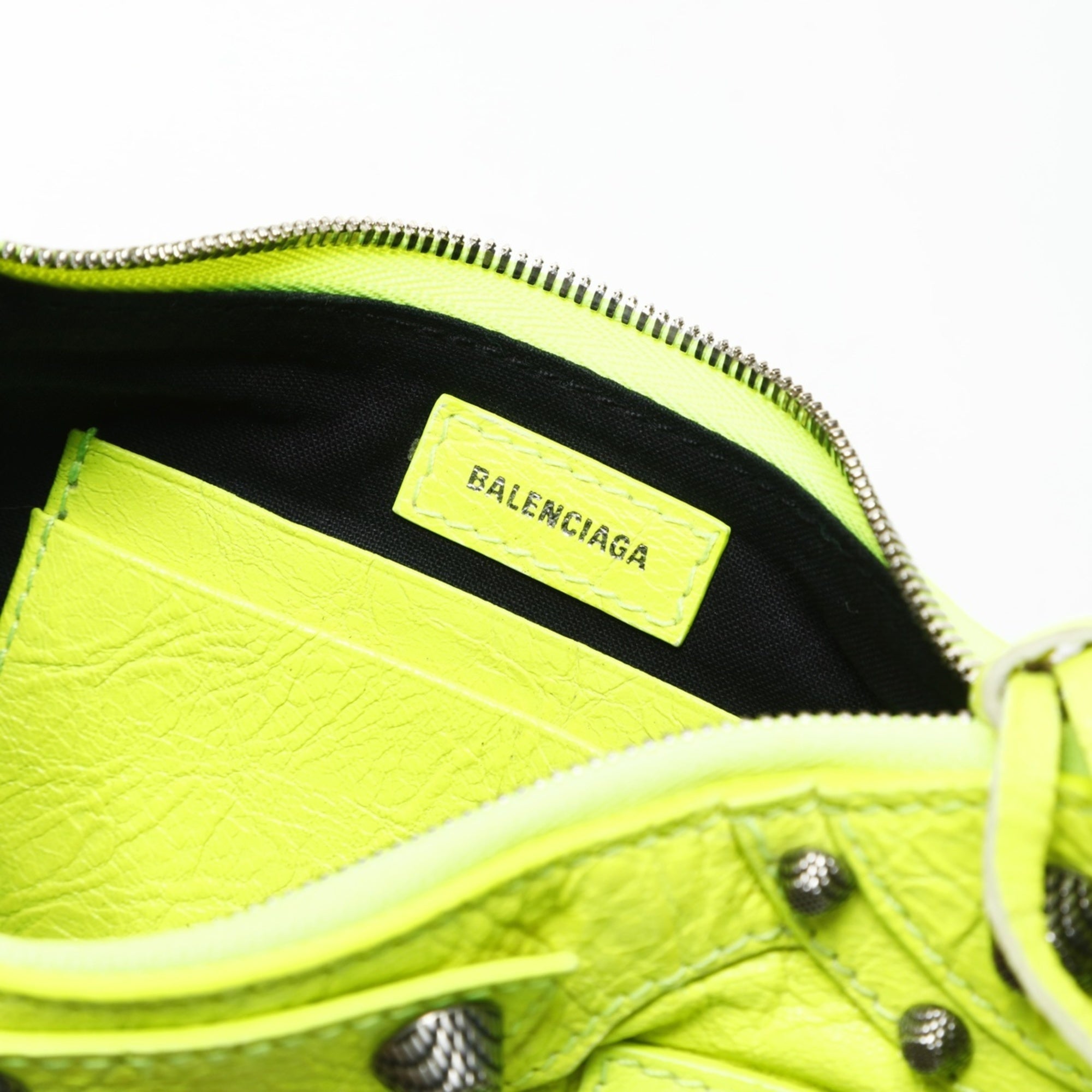 Balenciaga Giant Yellow Leather Shoulder Bag (Pre-Owned)