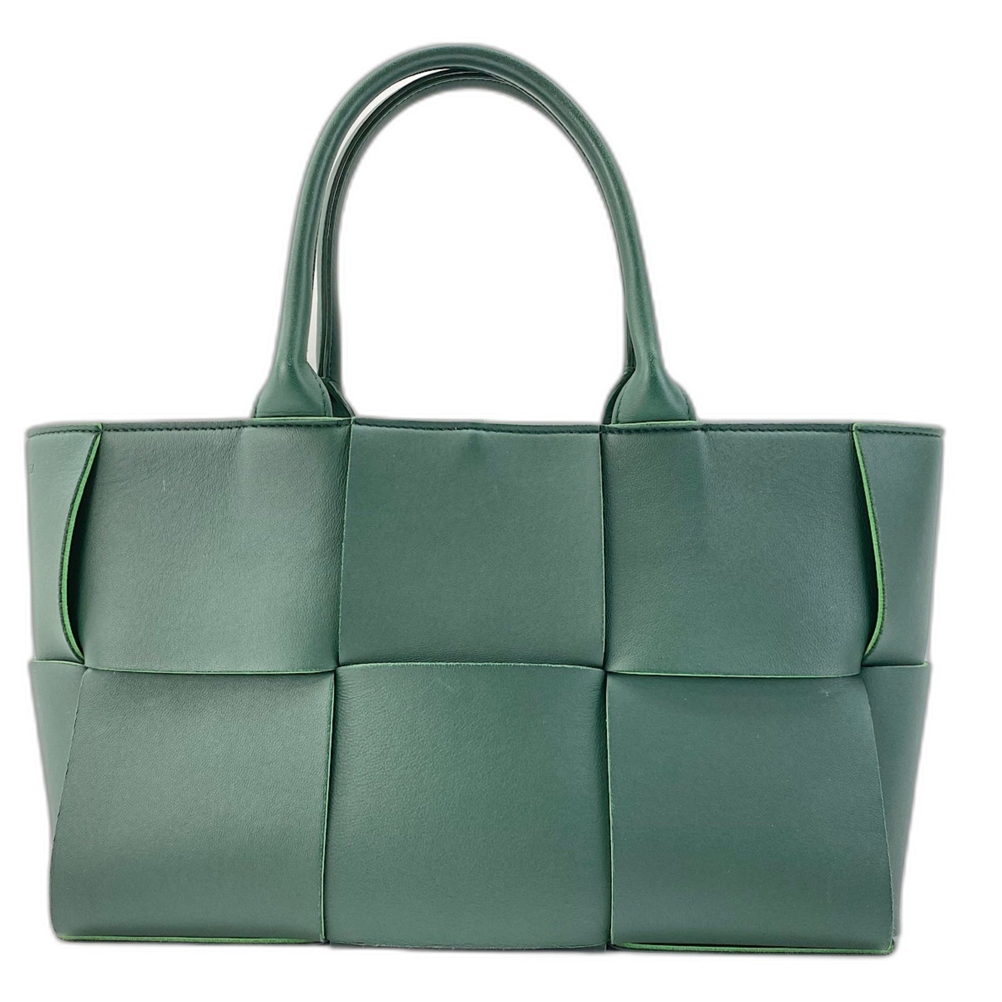 Bottega Veneta Green Handbag Pouch (Pre-Owned)