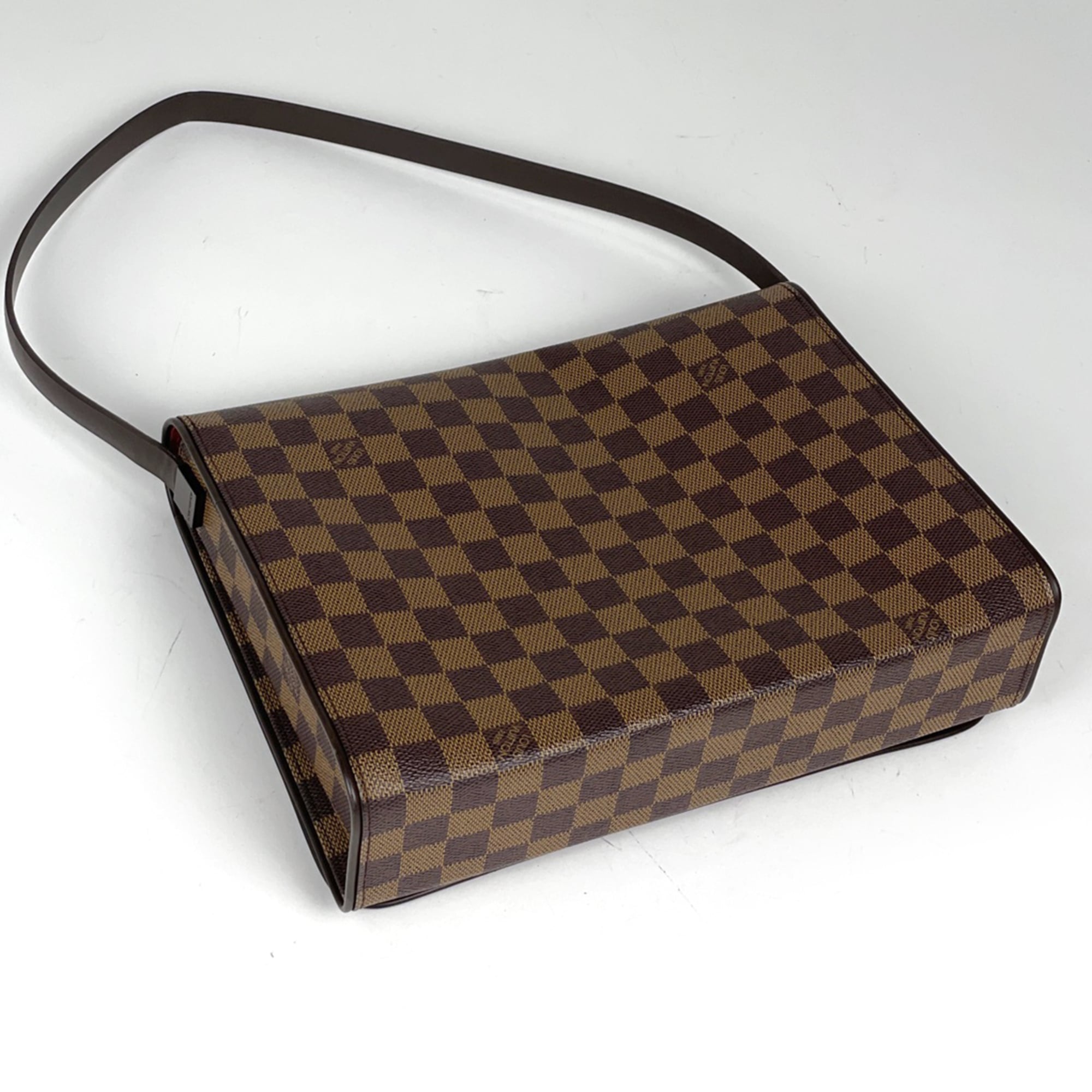 Louis Vuitton Brown Damier Canvas Shoulder Bag (Pre-Owned)