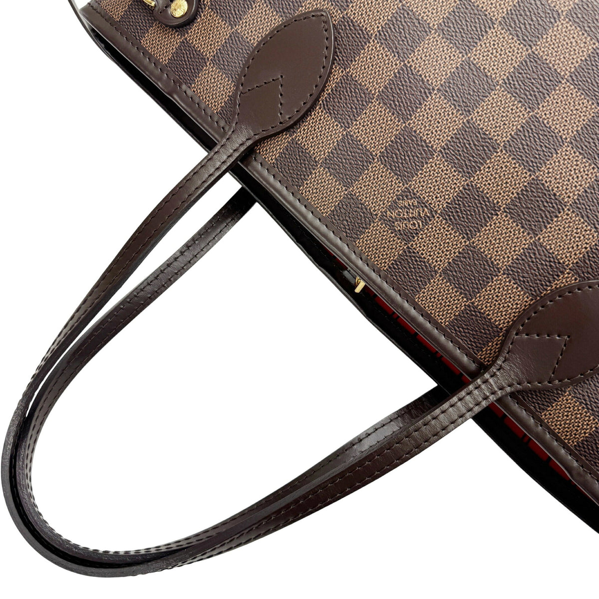 Louis Vuitton Brown Damier Canvas Damier Canvas Shoulder Bag Tote Bag (Pre-Owned)