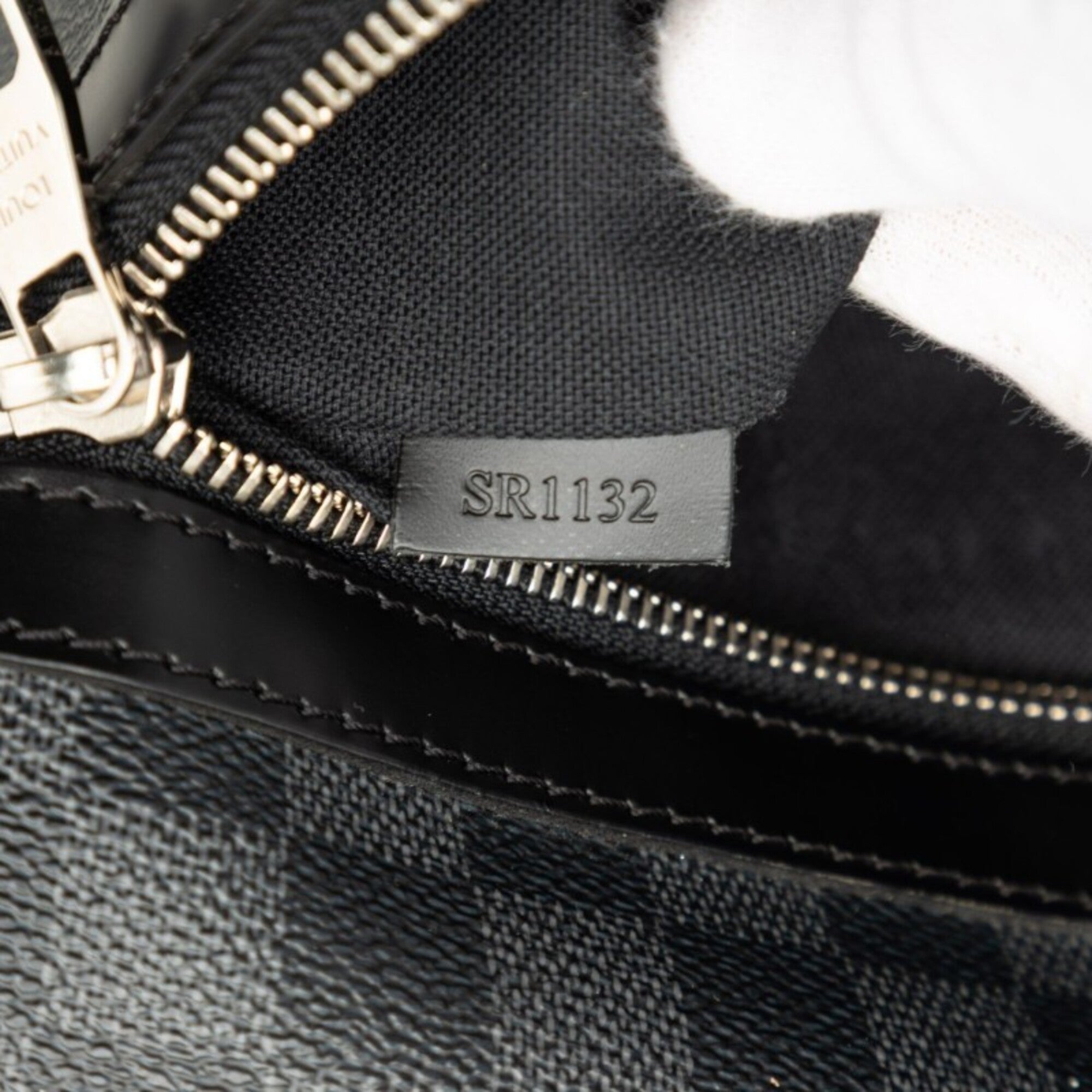 Louis Vuitton Black Pvc Leather Shoulder Bag (Pre-Owned)