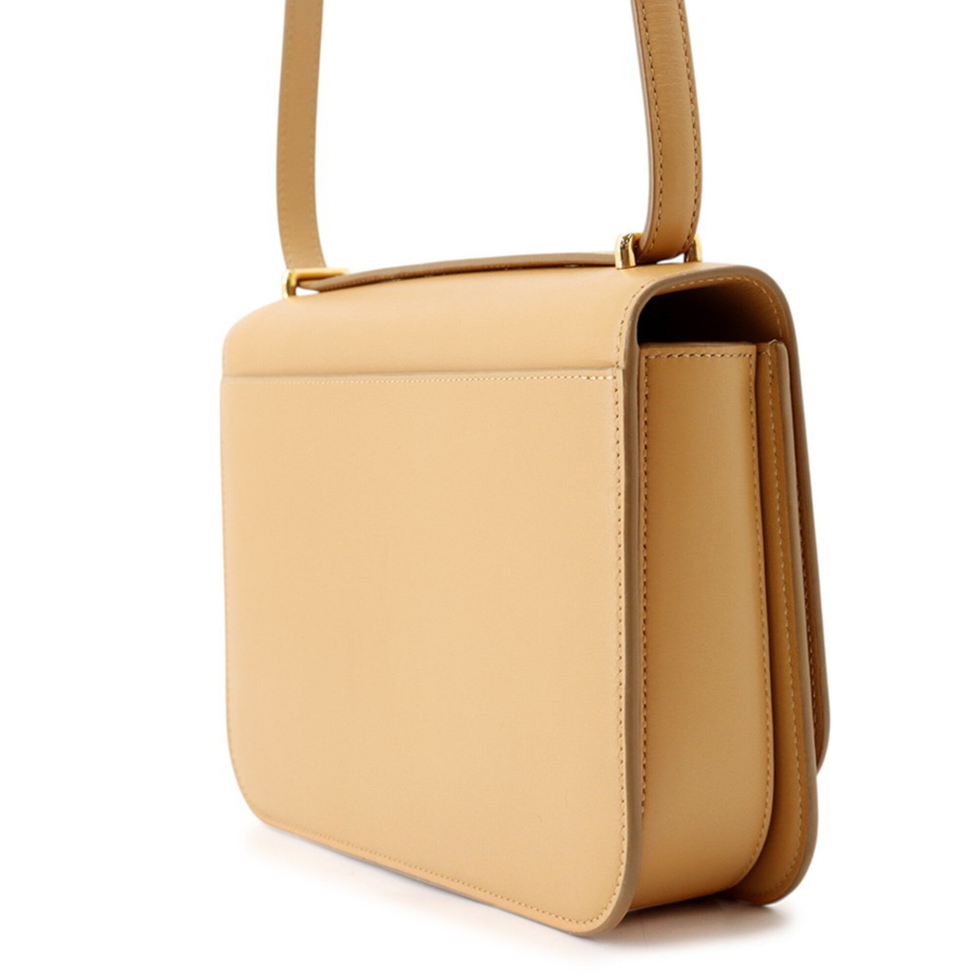 Loewe Brown Leather Handbag Shoulder Bag (Pre-Owned)