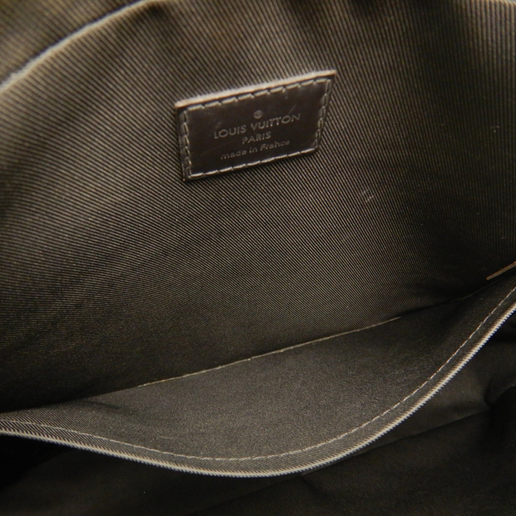 Louis Vuitton Brown Ebene Damier Canvas Shoulder Bag (Pre-Owned)