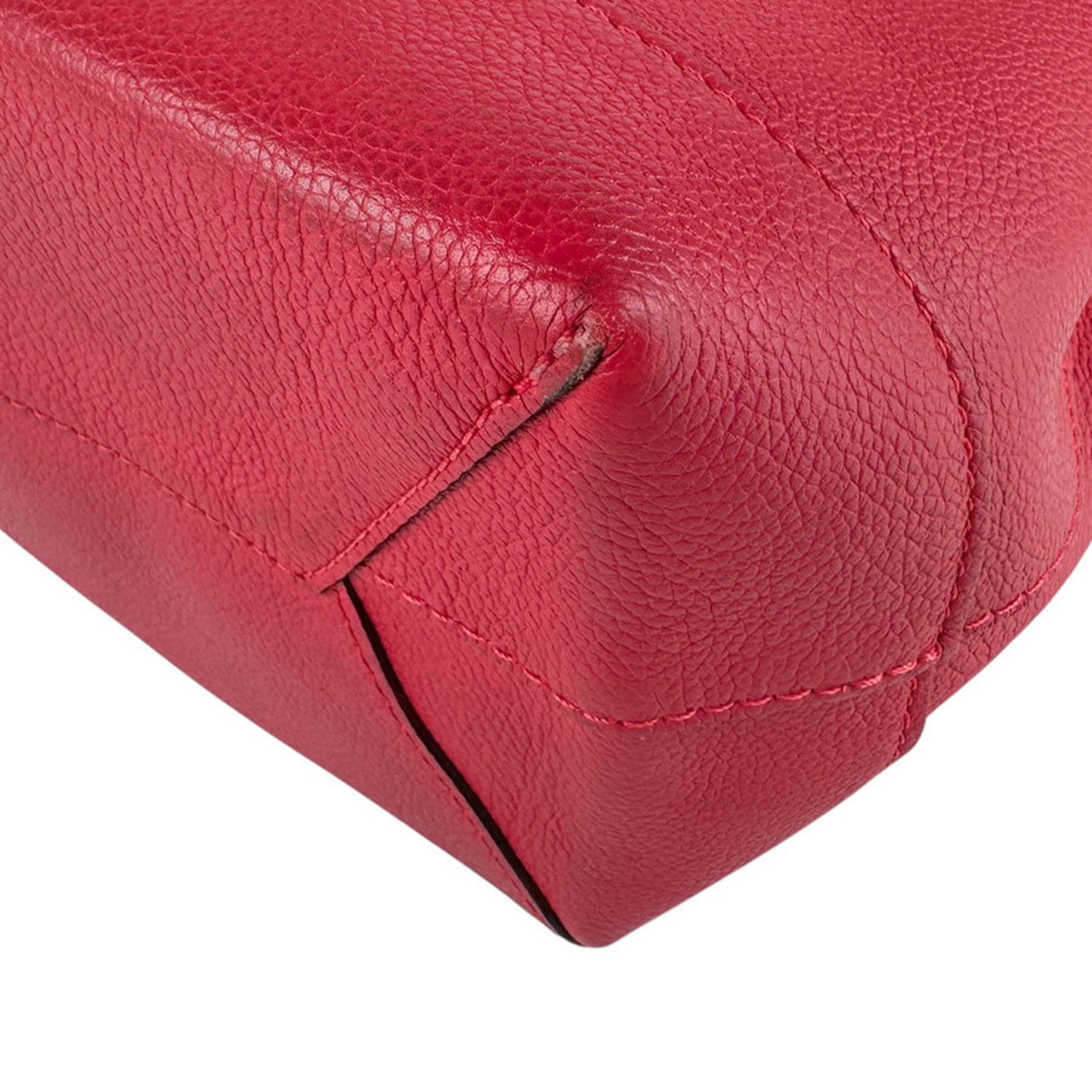 Louis Vuitton Ruby Leather Backpack (Pre-Owned)