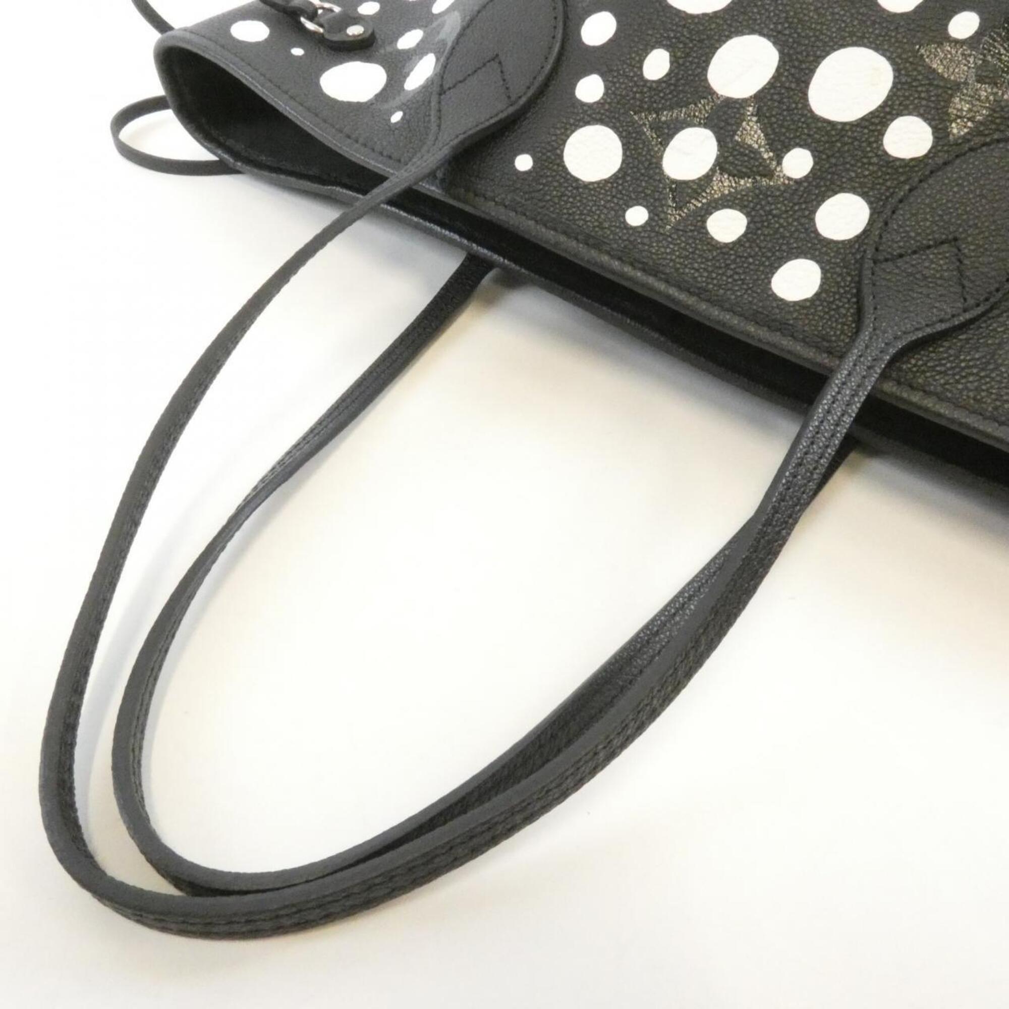 Louis Vuitton Black Leather Handbag (Pre-Owned)