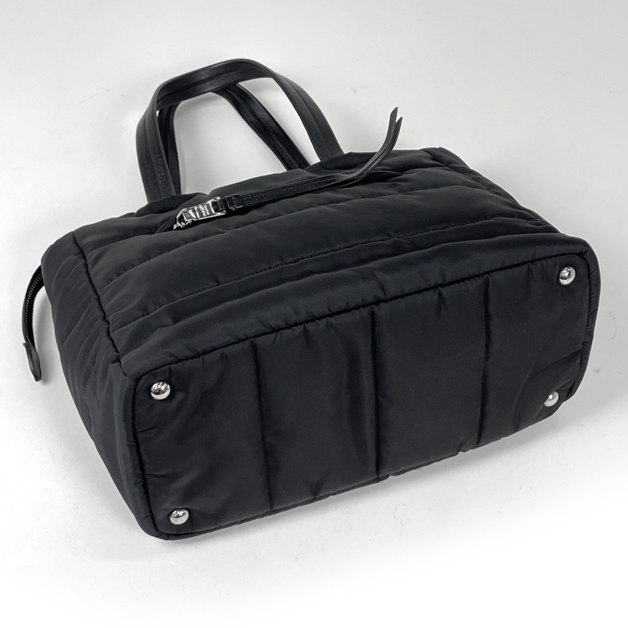 Prada Black Nylon Tote Bag (Pre-Owned)