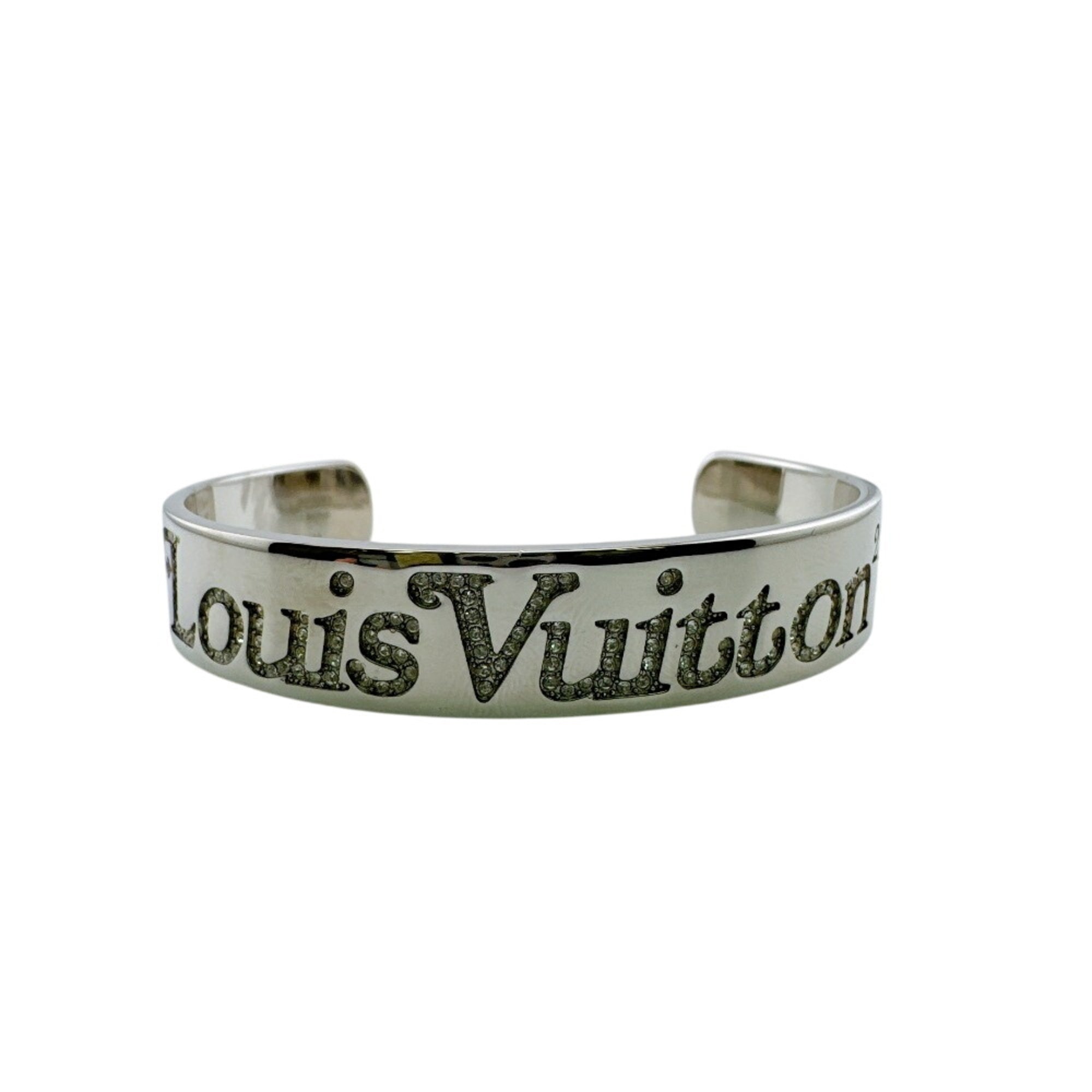 Louis Vuitton Silver Metal Charm Bracelet (Pre-Owned)