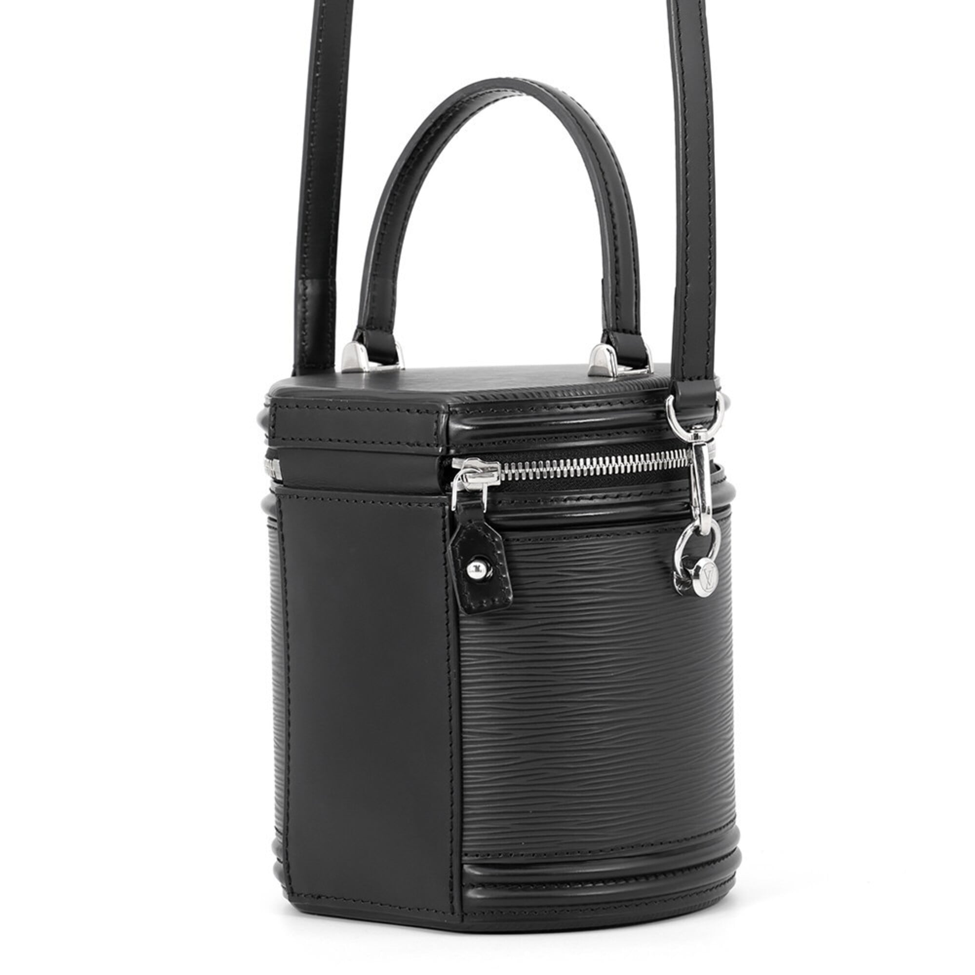 Louis Vuitton Epi Black Noir Epi Leather Handbag Shoulder Bag (Pre-Owned)
