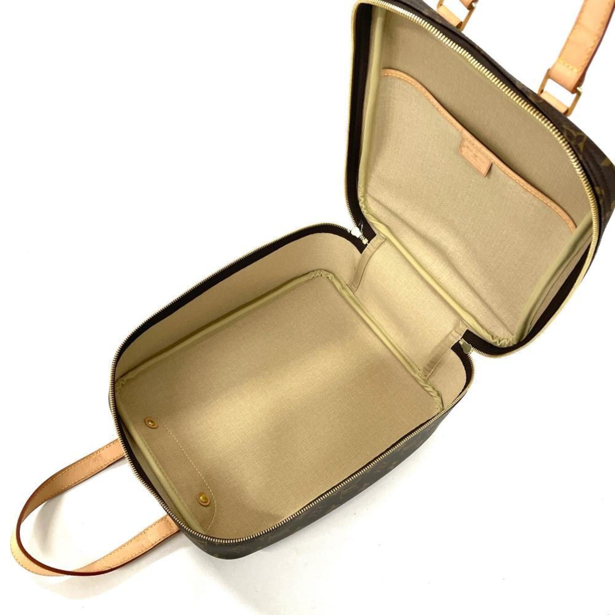 Louis Vuitton Brown Monogram Canvas Handbag (Pre-Owned)