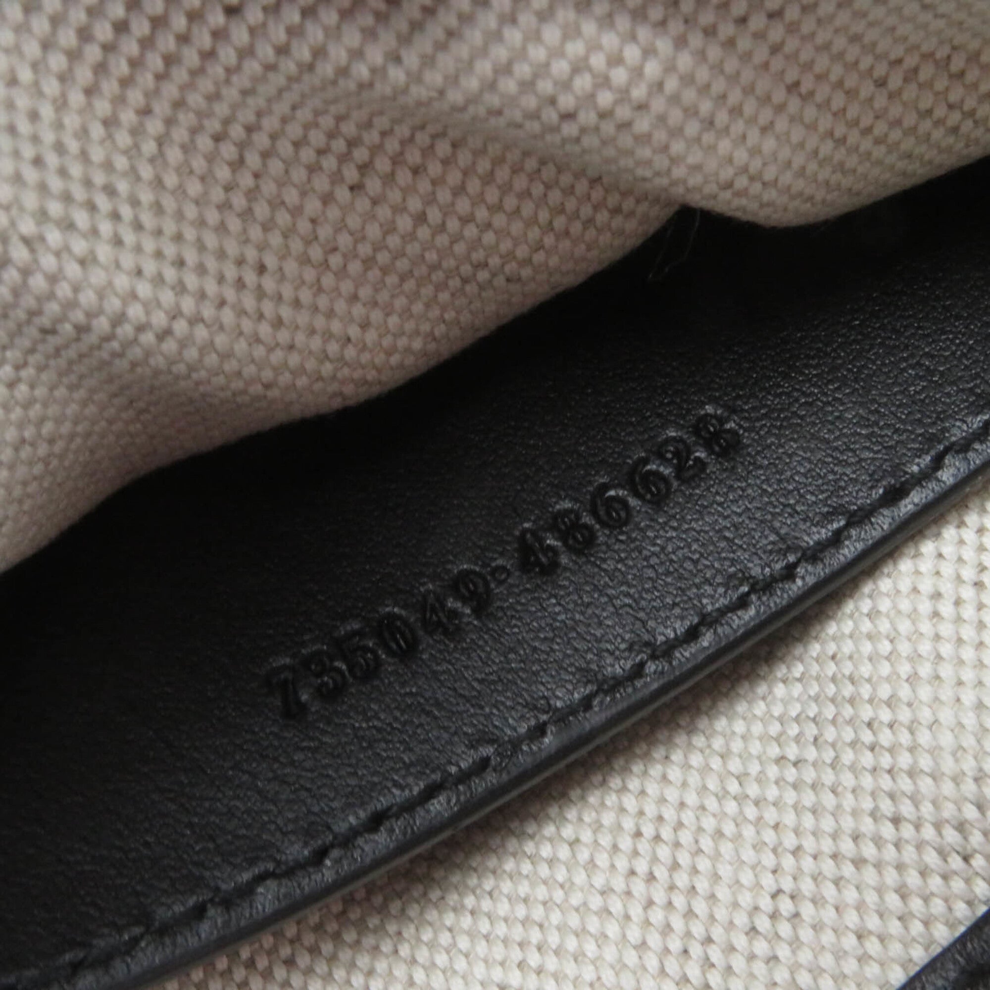 Gucci Black Leather Handbag Shoulder Bag (Pre-Owned)