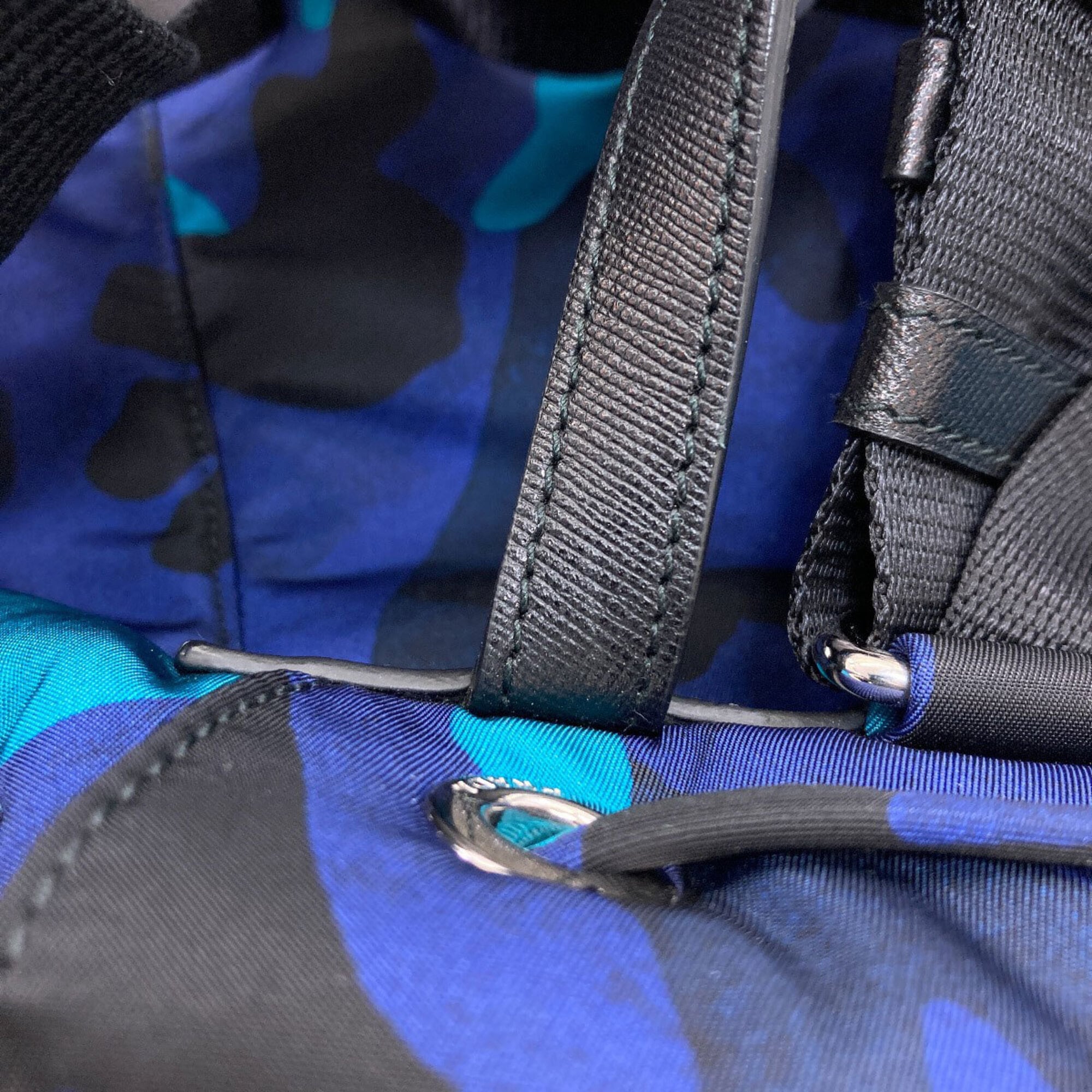 Prada Blue Nylon (Pre-Owned)