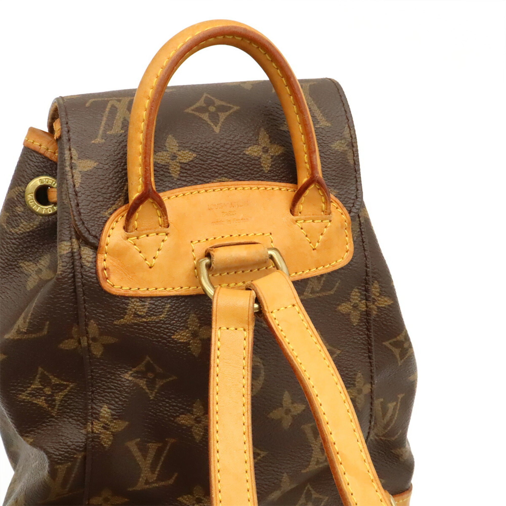 Louis Vuitton Brown Monogram Monogram Backpack Shoulder Bag (Pre-Owned)
