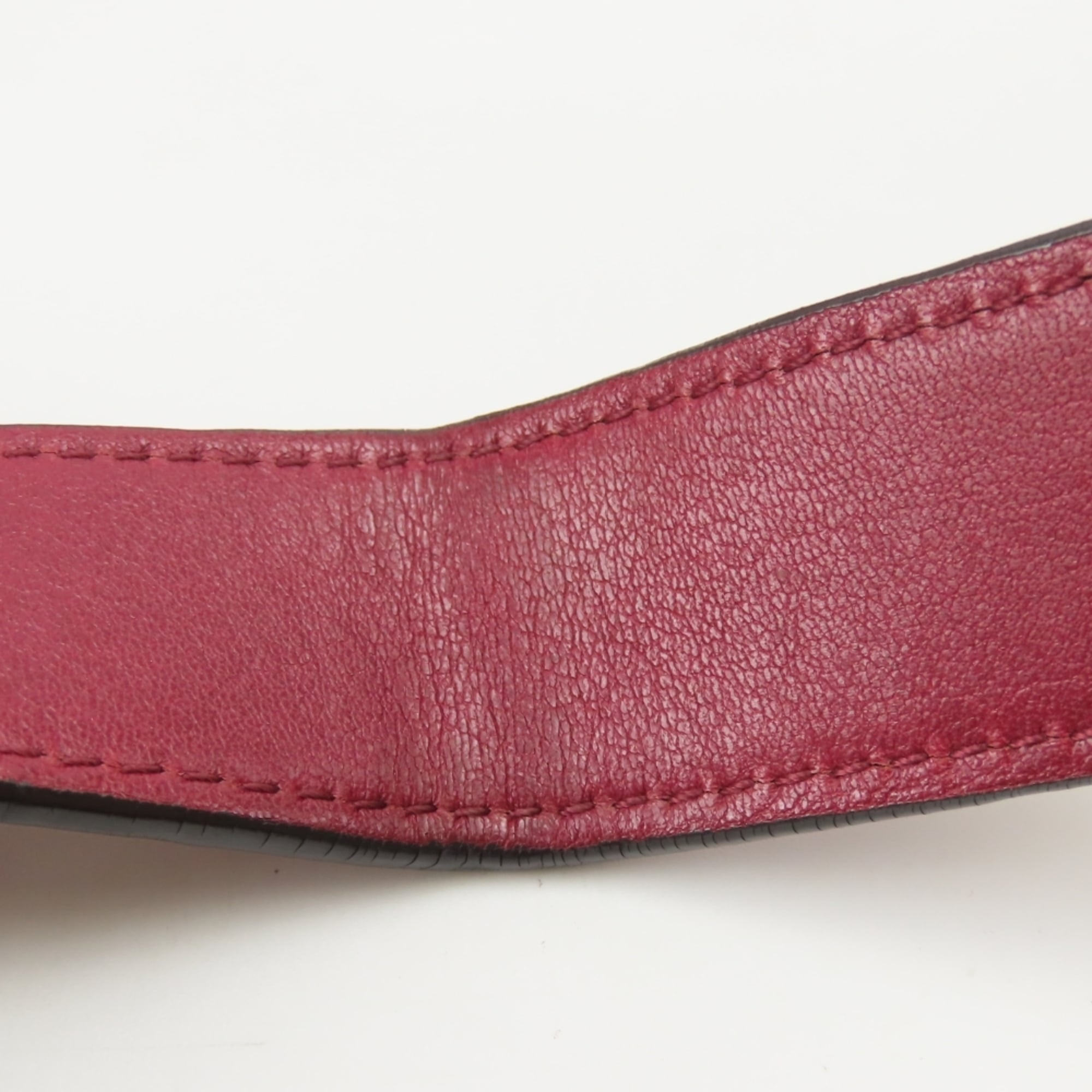 Coach Bordeaux Leather Shoulder Bag (Pre-Owned)
