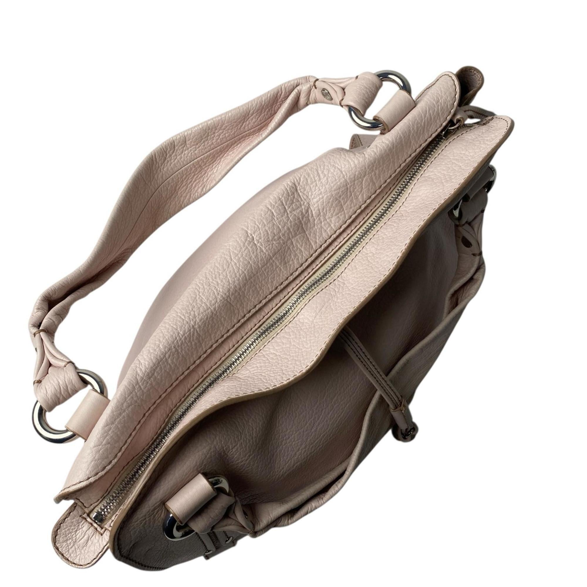 Celine Light Pink Leather Handbag (Pre-Owned)