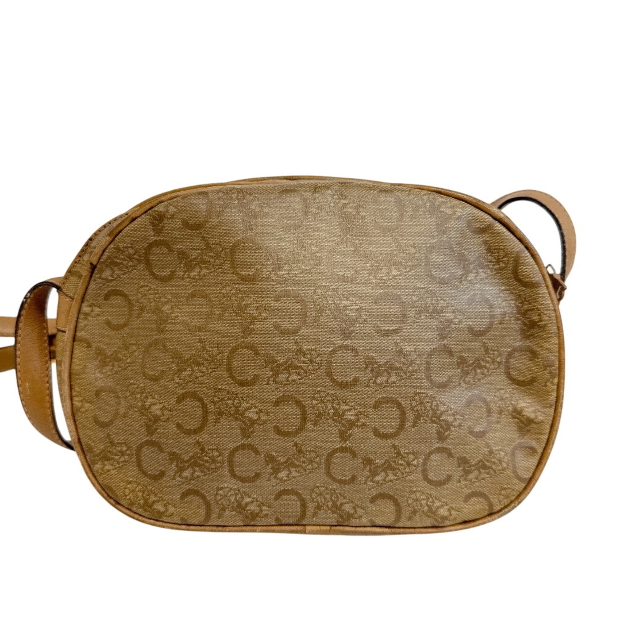 Celine Brown Pvc Leather Pochette Shoulder Bag (Pre-Owned)