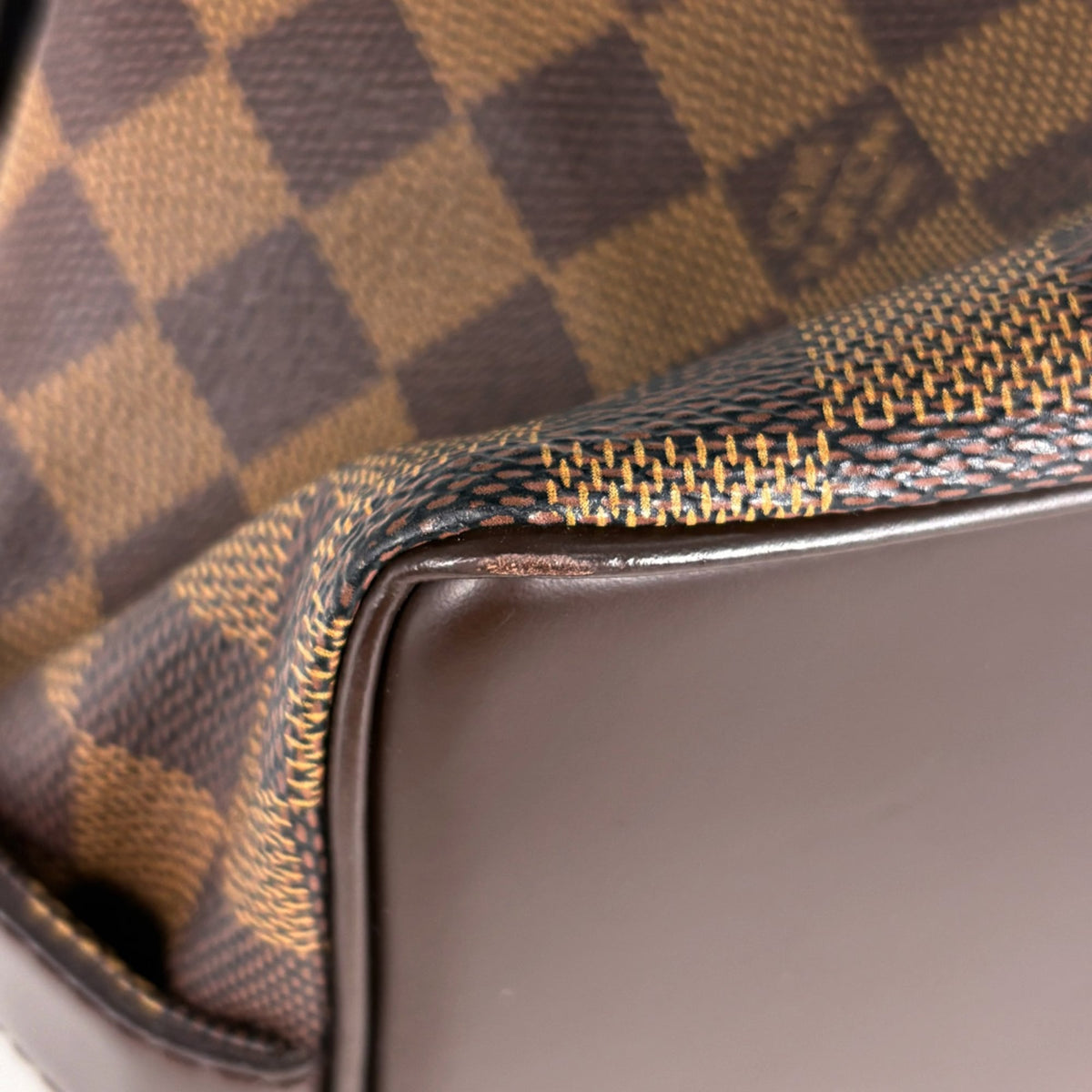 Louis Vuitton Brown Damier Canvas Damier Canvas Tote Bag (Pre-Owned)