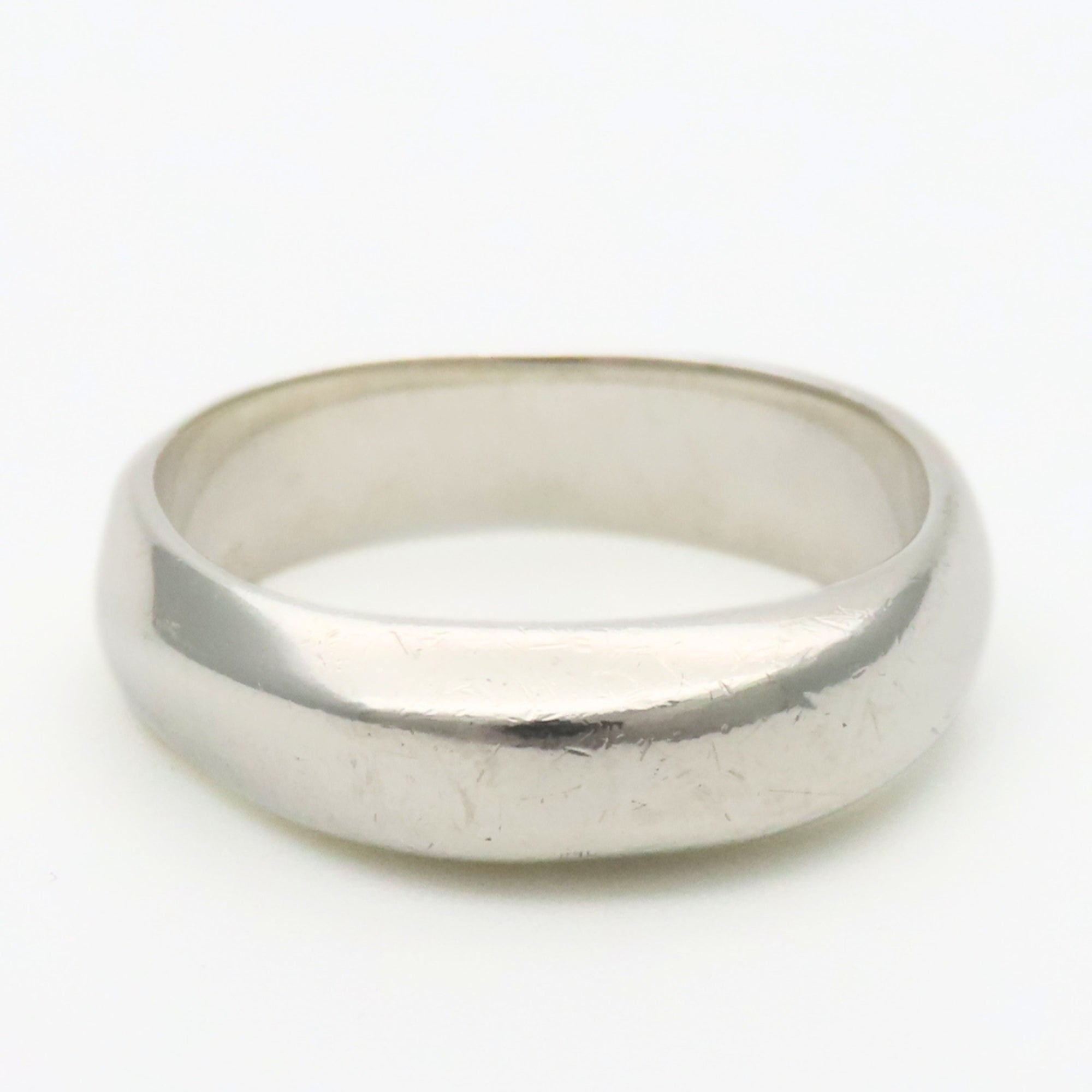 Tiffany Silver Silver 925 Band Ring (Pre-Owned)