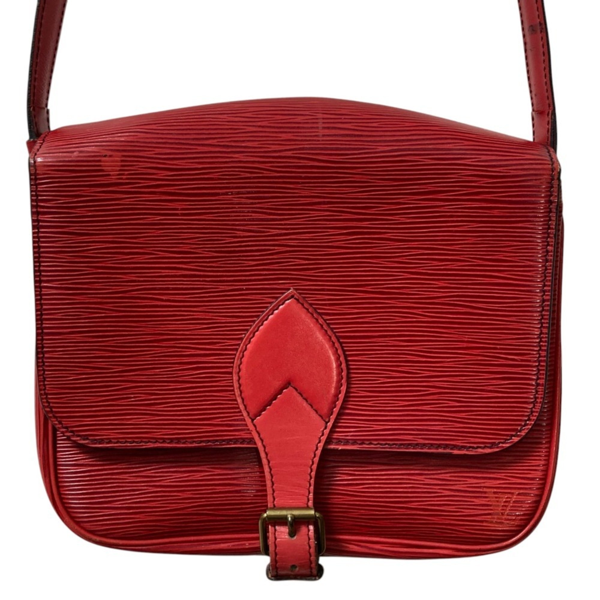 Louis Vuitton Epi Red Color Epi Leather Shoulder Bag (Pre-Owned)