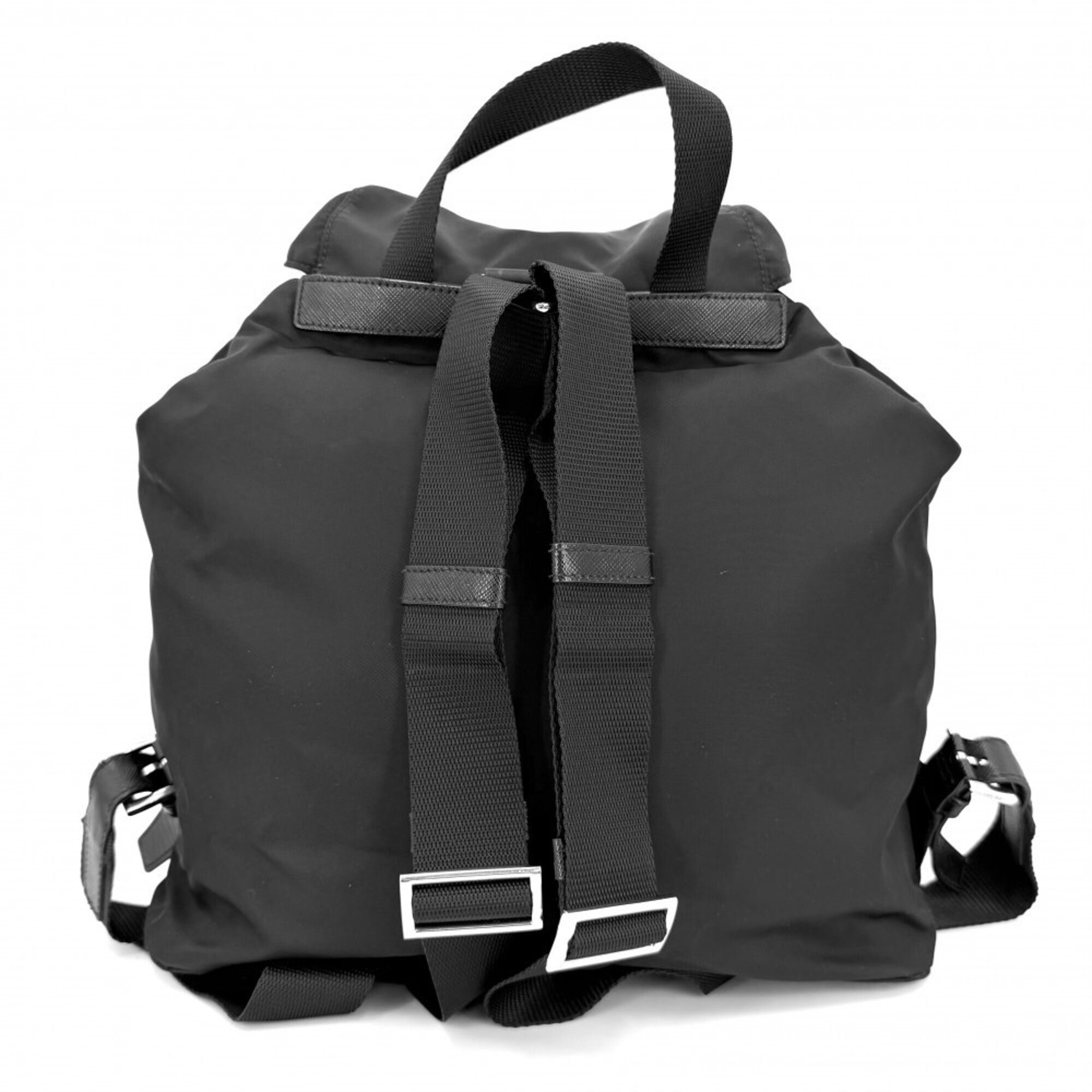 Prada Black Nylon Backpack (Pre-Owned)