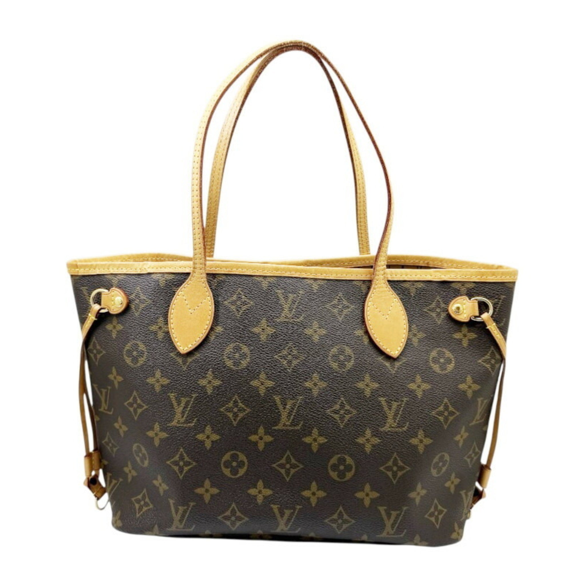 Louis Vuitton Brown Monogram Handbag Tote Bag (Pre-Owned)
