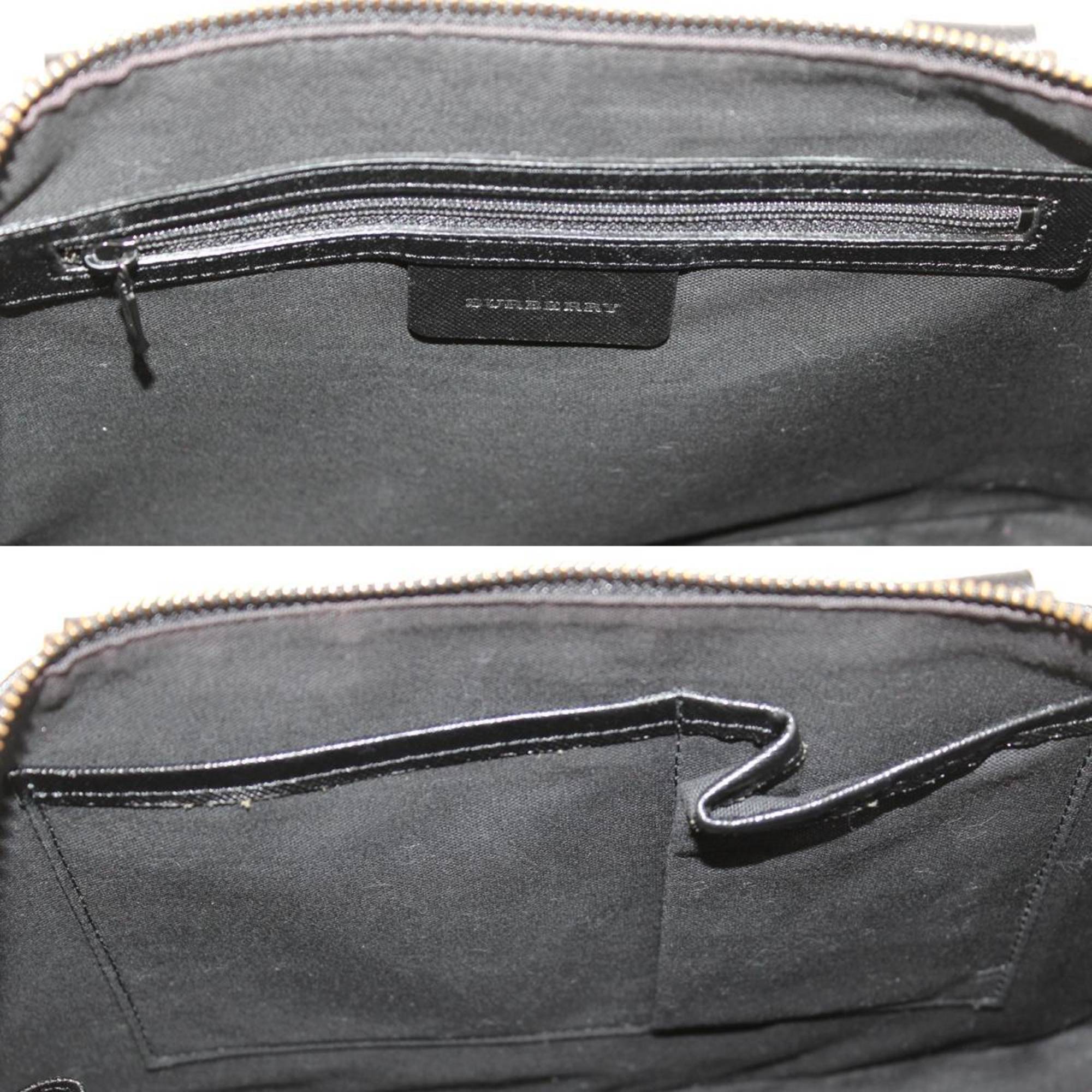 Burberry Multi-Color Canvas Handbag (Pre-Owned)