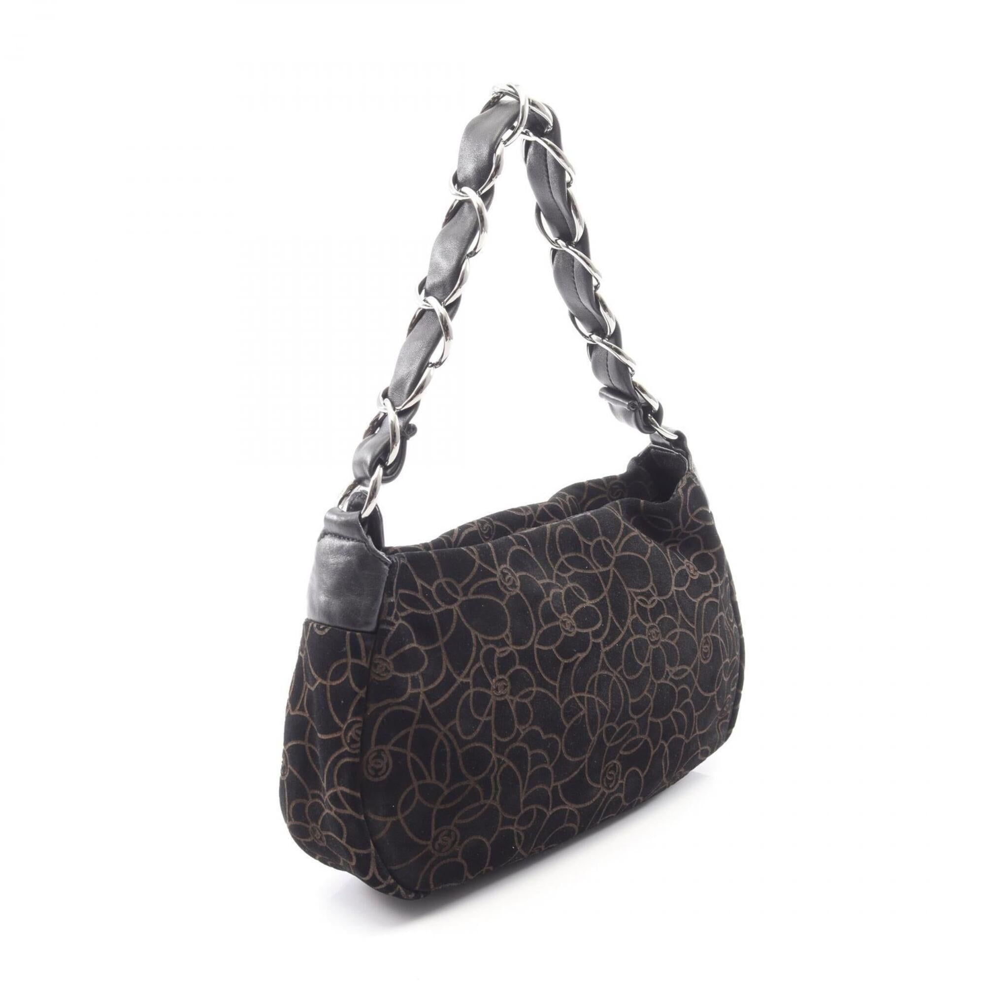 Chanel Black Leather Handbag (Pre-Owned)