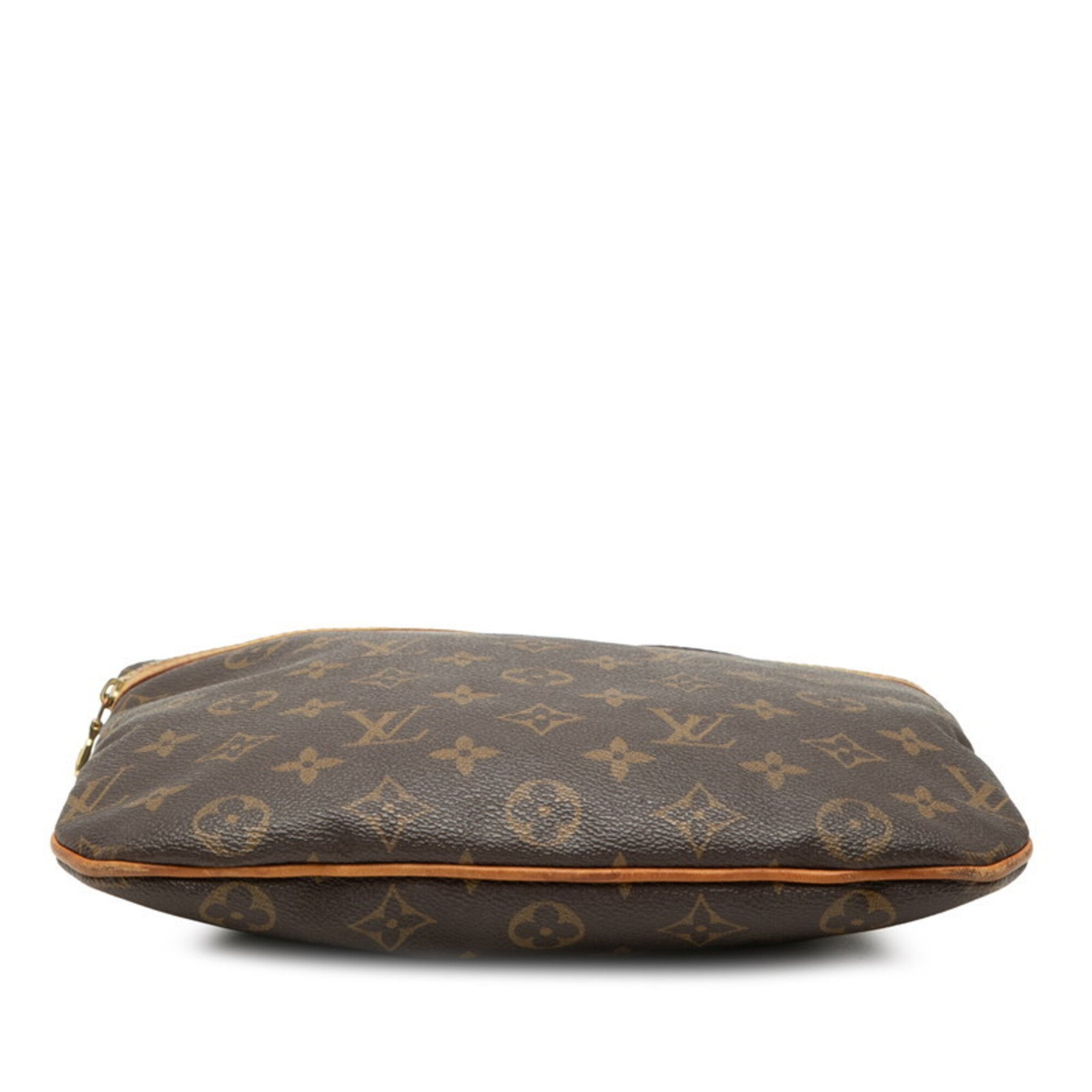 Louis Vuitton Monogram Brown Pvc Leather Pochette Shoulder Bag (Pre-Owned)