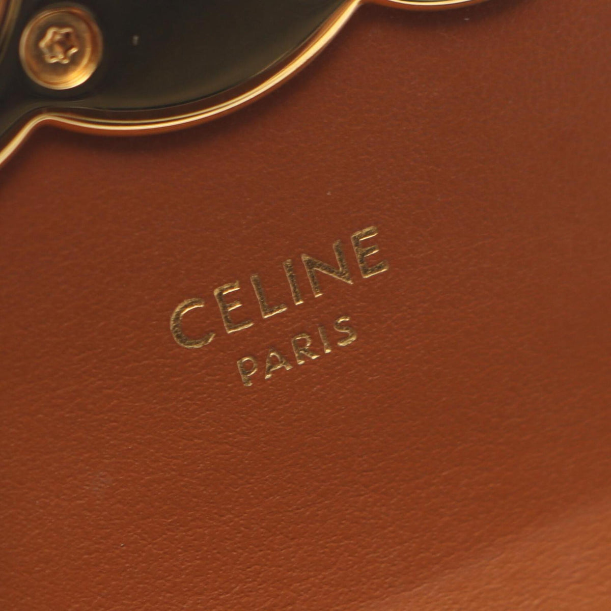 Celine Black Brown Coated Canvas Pvc Leather Handbag Shoulder Bag (Pre-Owned)