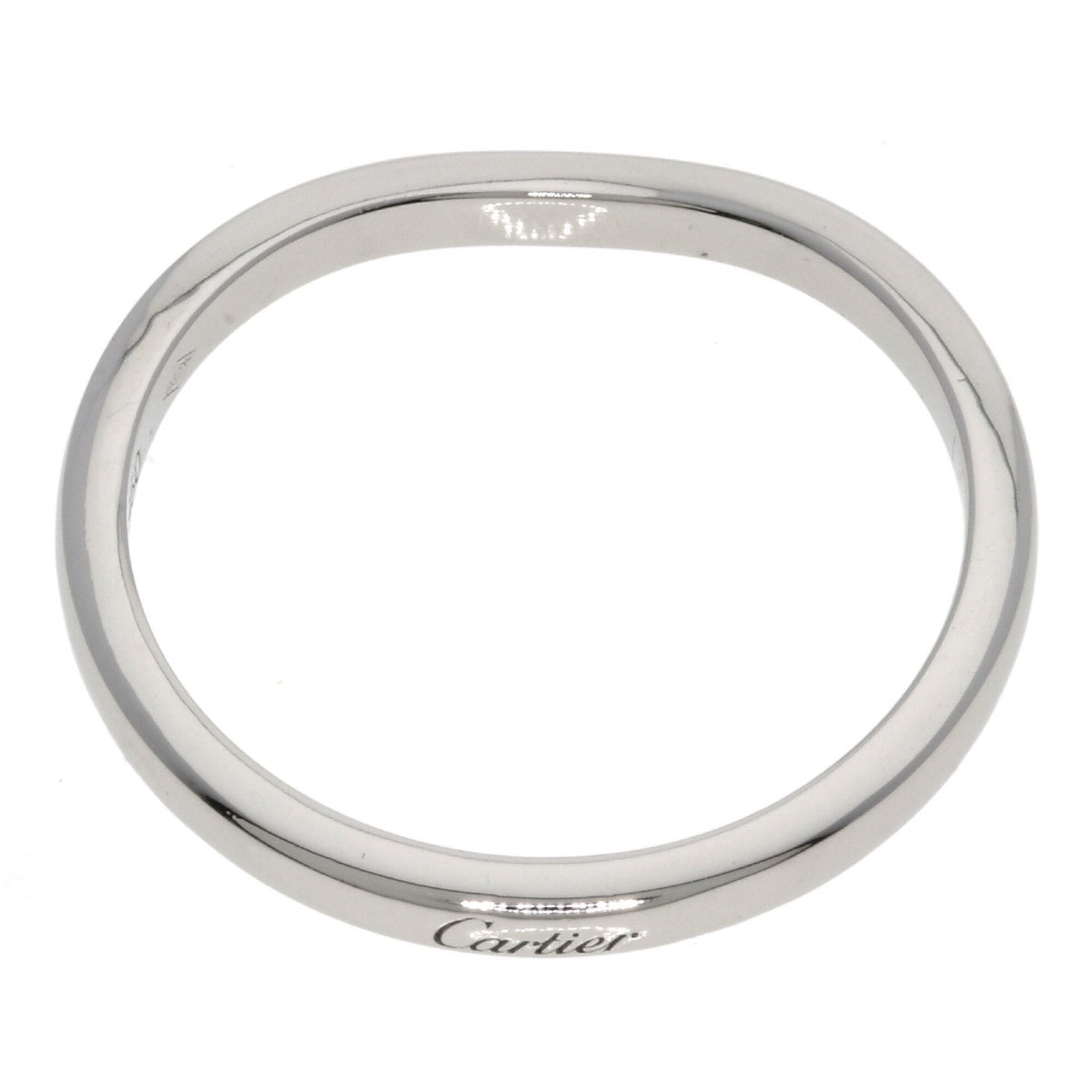 Cartier Platinum 950 Band Ring (Pre-Owned)