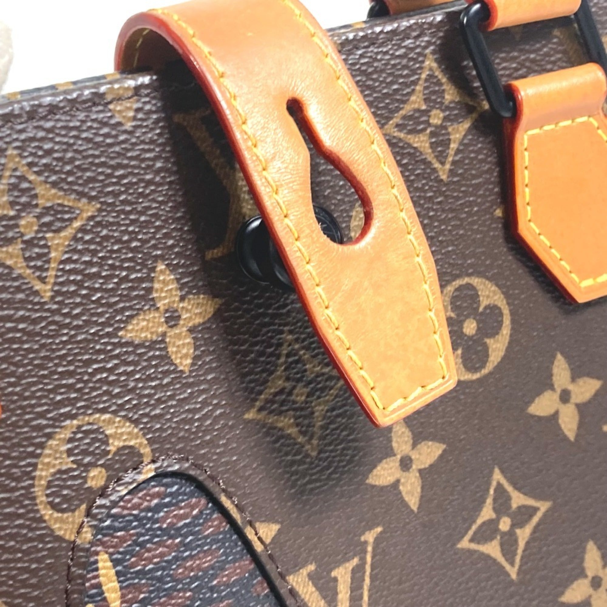 Louis Vuitton Brown Damier Canvas Damier Canvas Shoulder Bag Tote Bag (Pre-Owned)