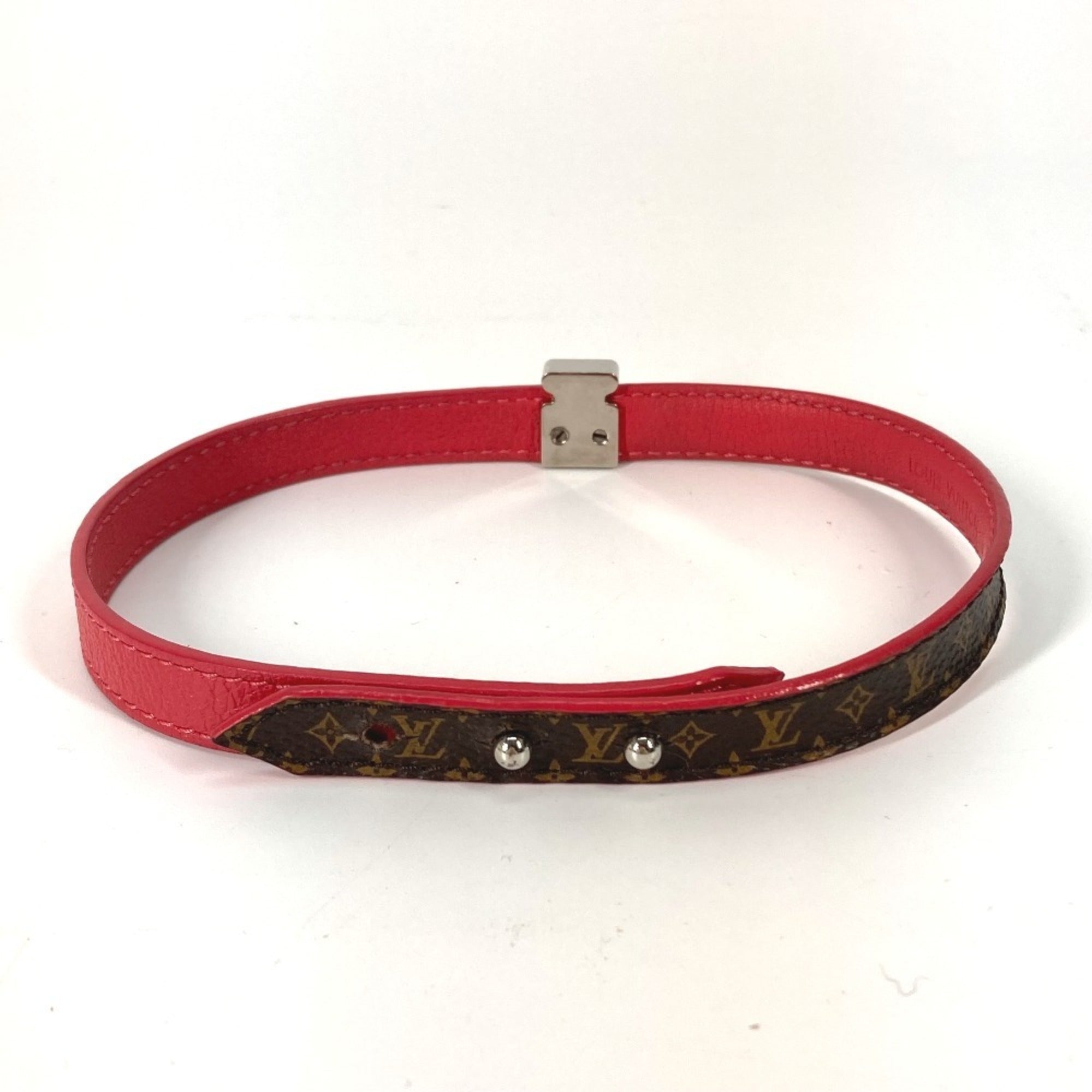 Louis Vuitton Monogram Brown Monogram Canvas Monogram Charm Bracelet (Pre-Owned)